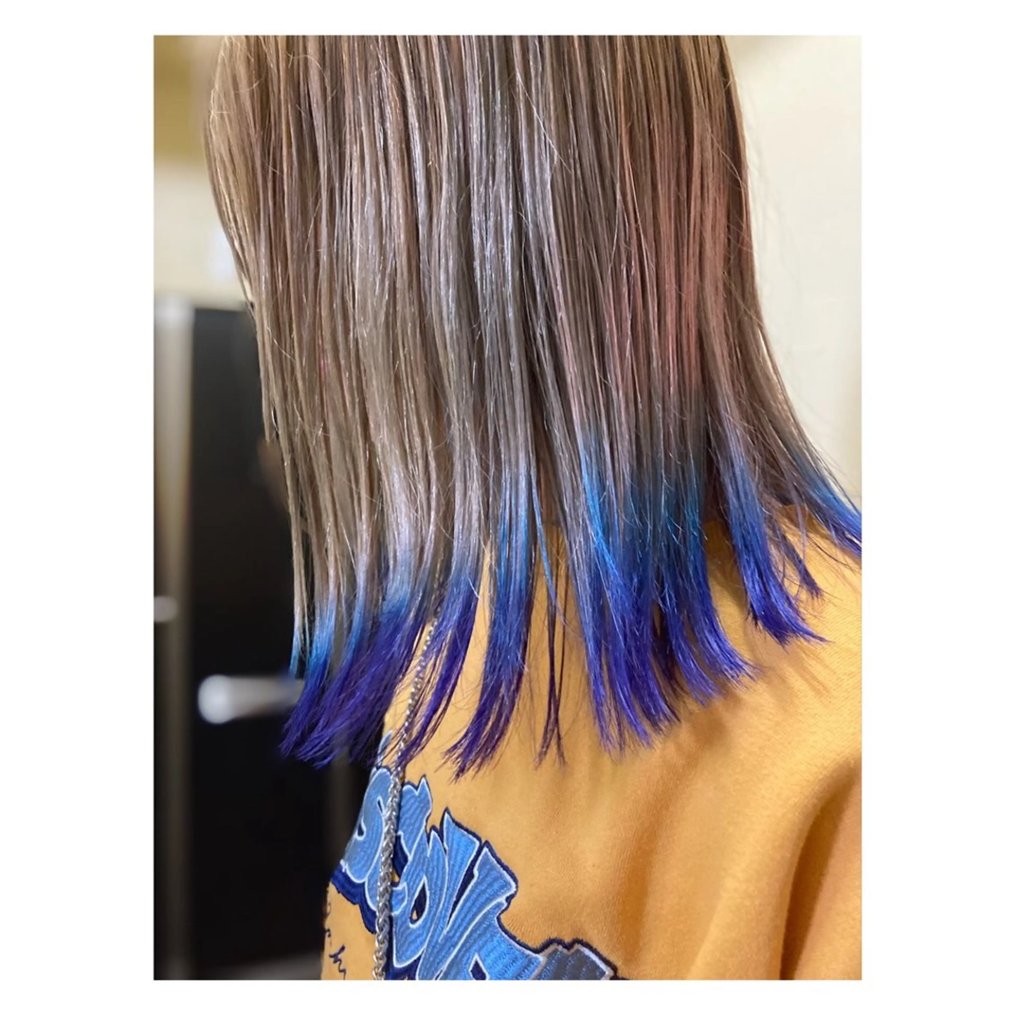 ミディアム カラー カット ヘアカラー トリートメント 中野 誠子のヘアスタイル