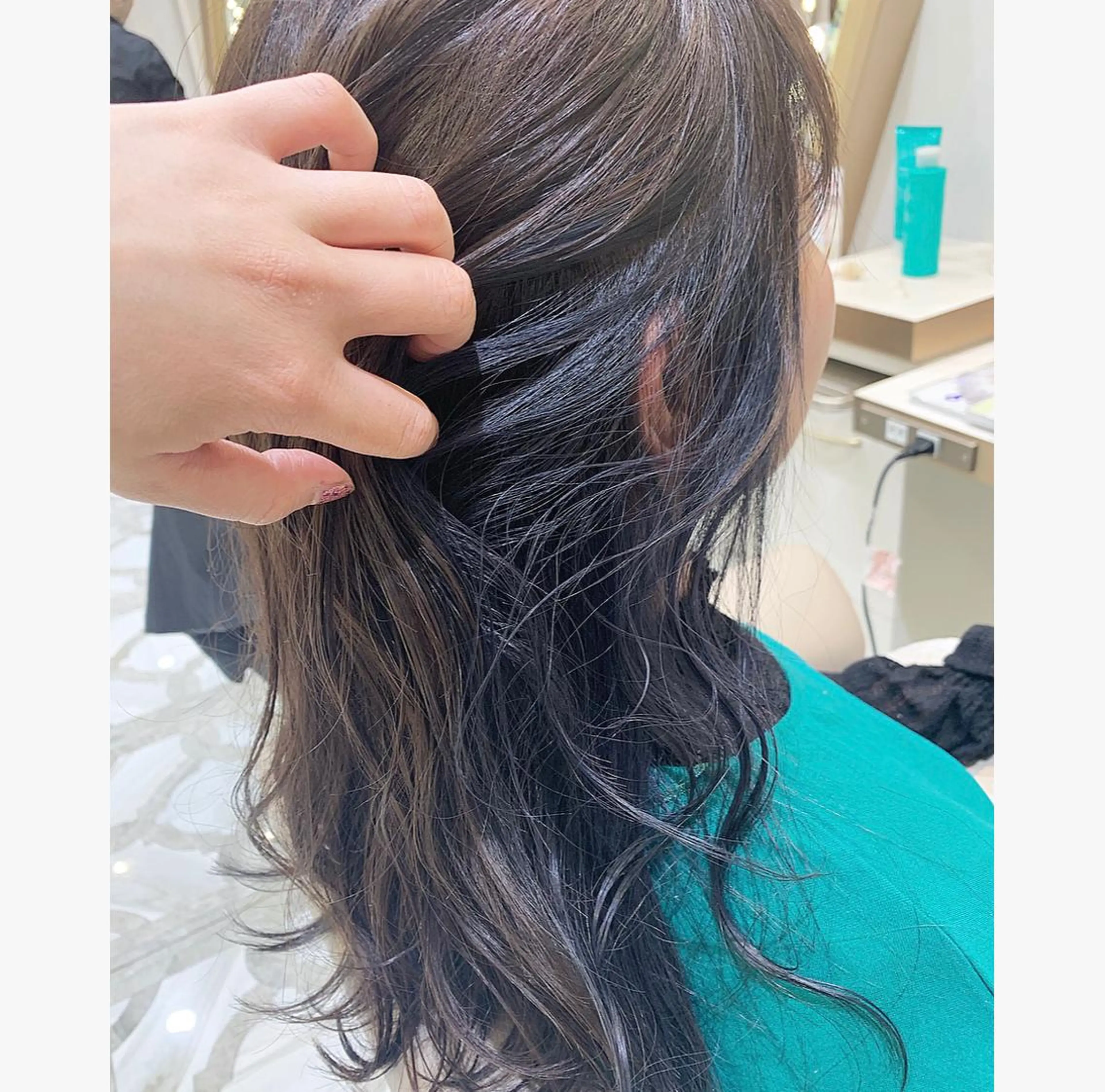 ロング カラー 💙美髪救世主💙 関華蓮のヘアスタイル