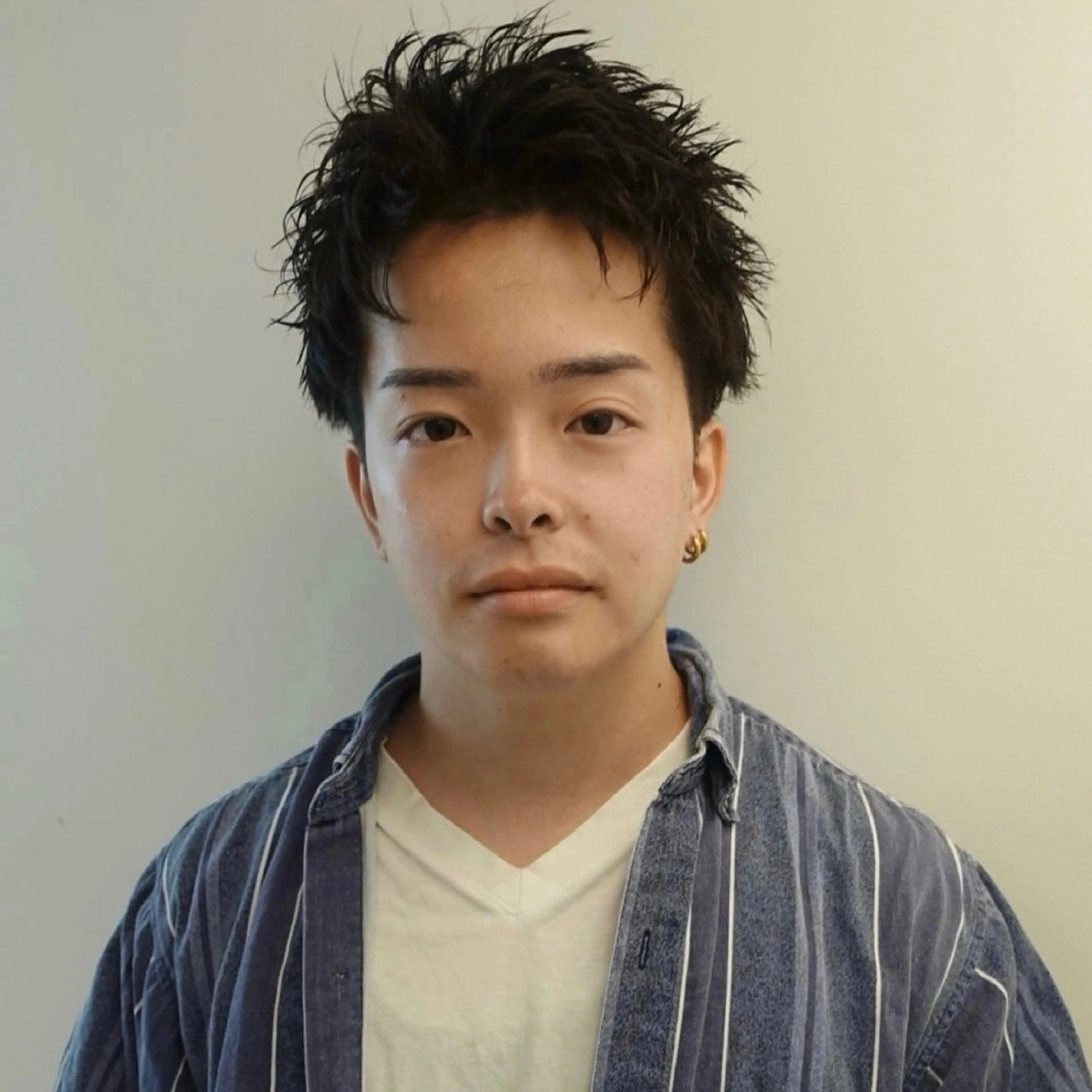 ショート パーマ メンズ カット パーマ ハイトーン/パーマ/ メンズ / 櫻本🌐のヘアスタイル