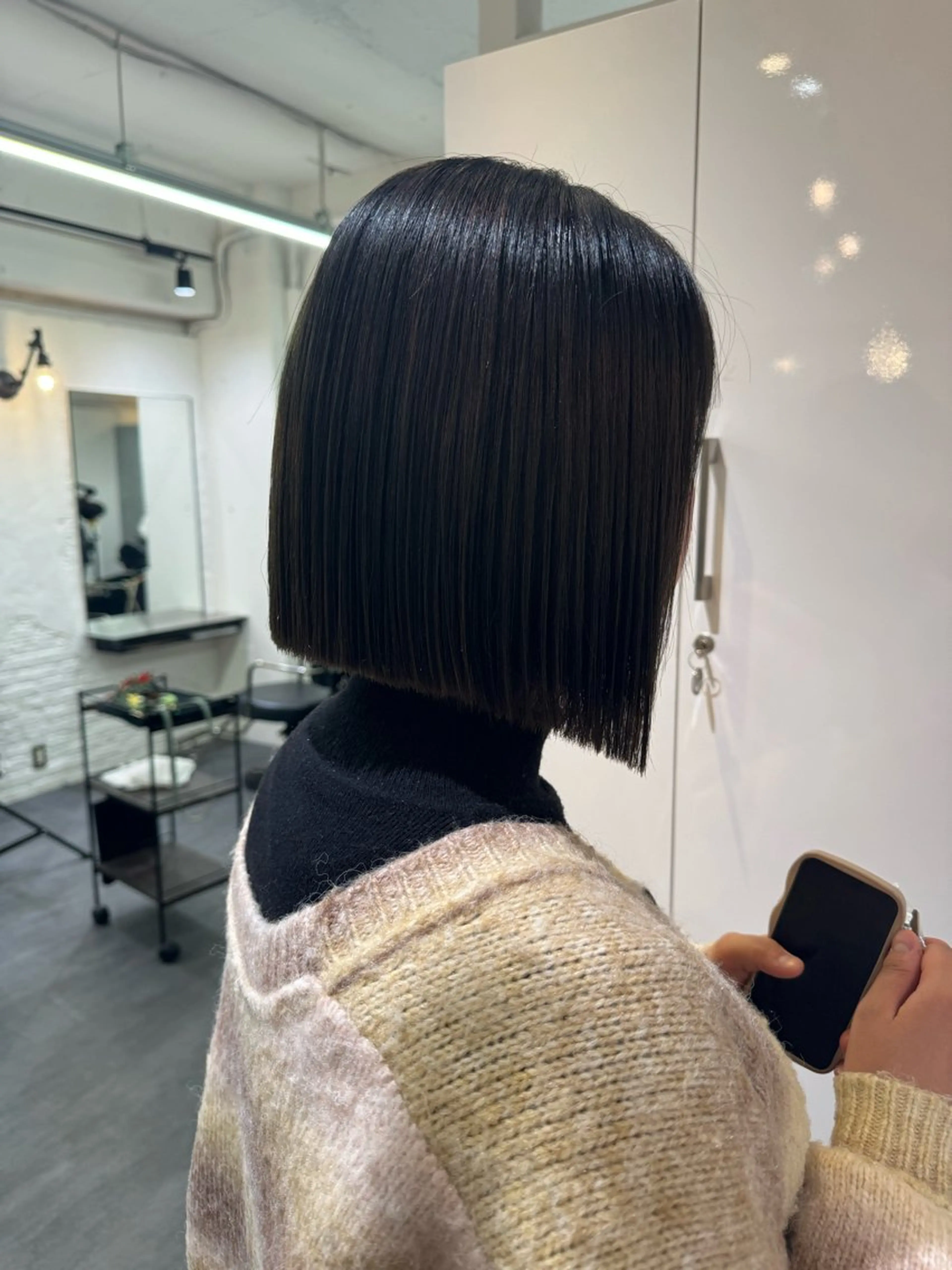 ショート 赤み無し柔らかカラー 【梅田】madokaのヘアスタイル