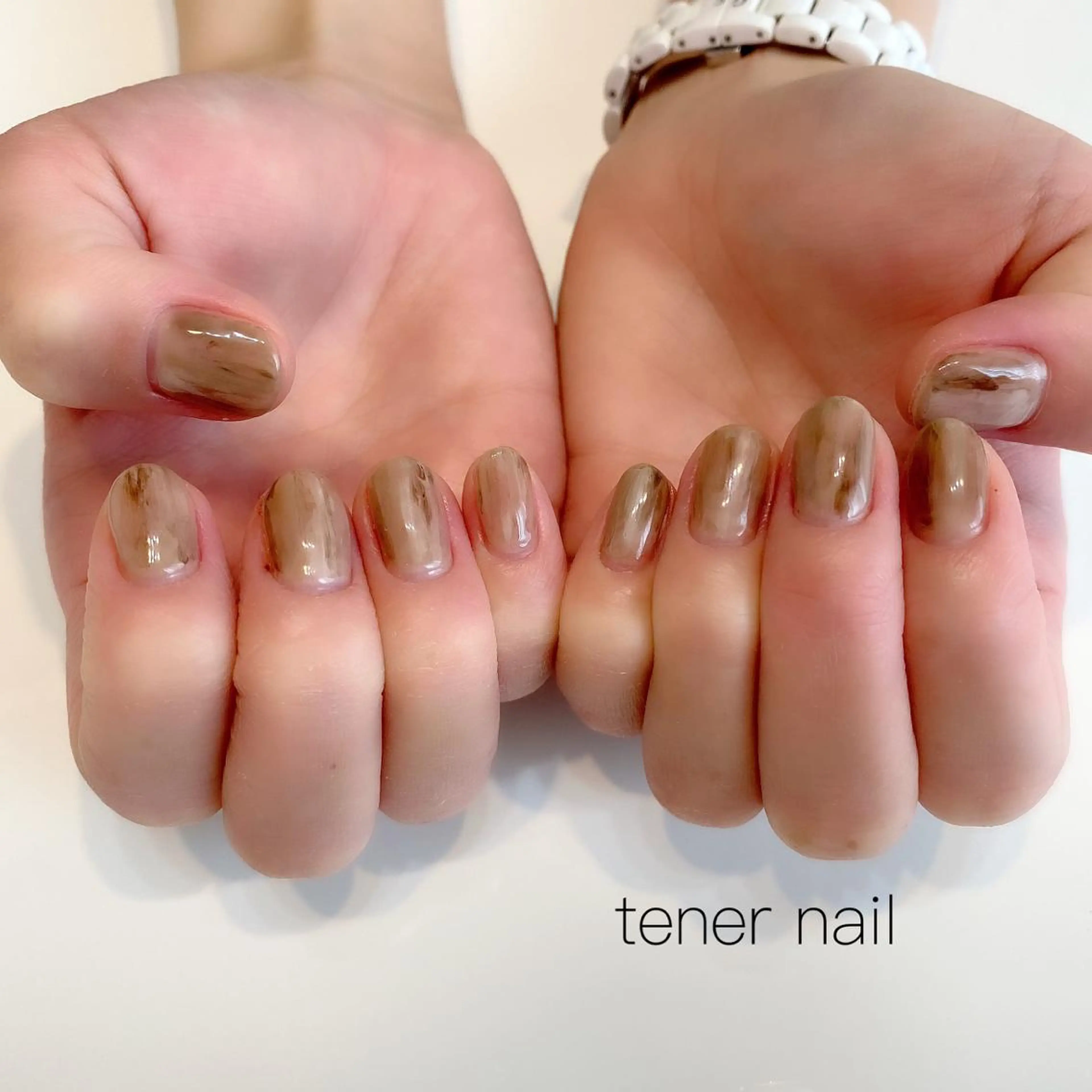 ネイル アートネイル ニュアンスネイル テネルネイル tener nailのネイルデザイン