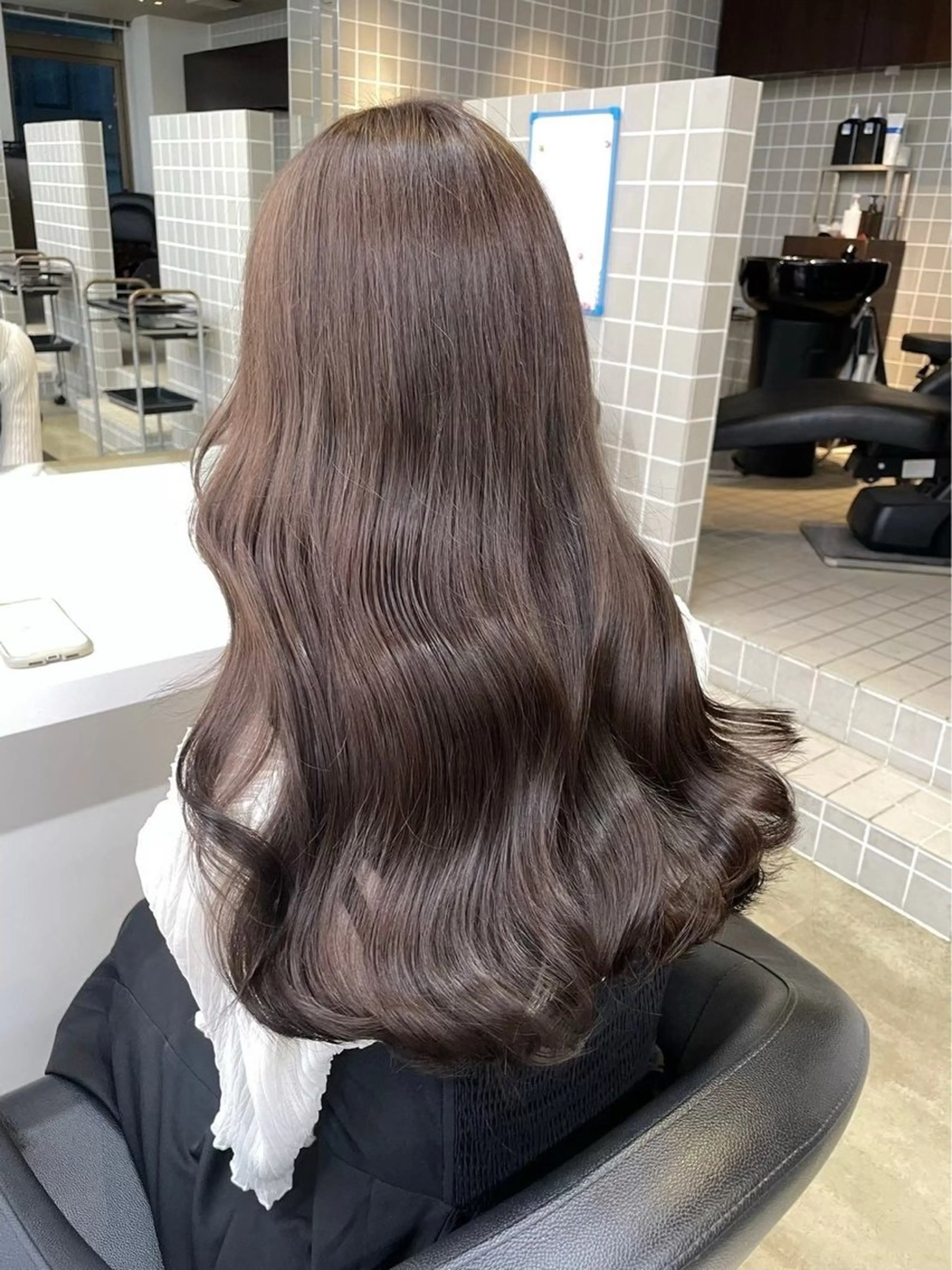 ロング カラー ヘアアレンジ 巻きラク♡レイヤー 🦢こころのヘアスタイル