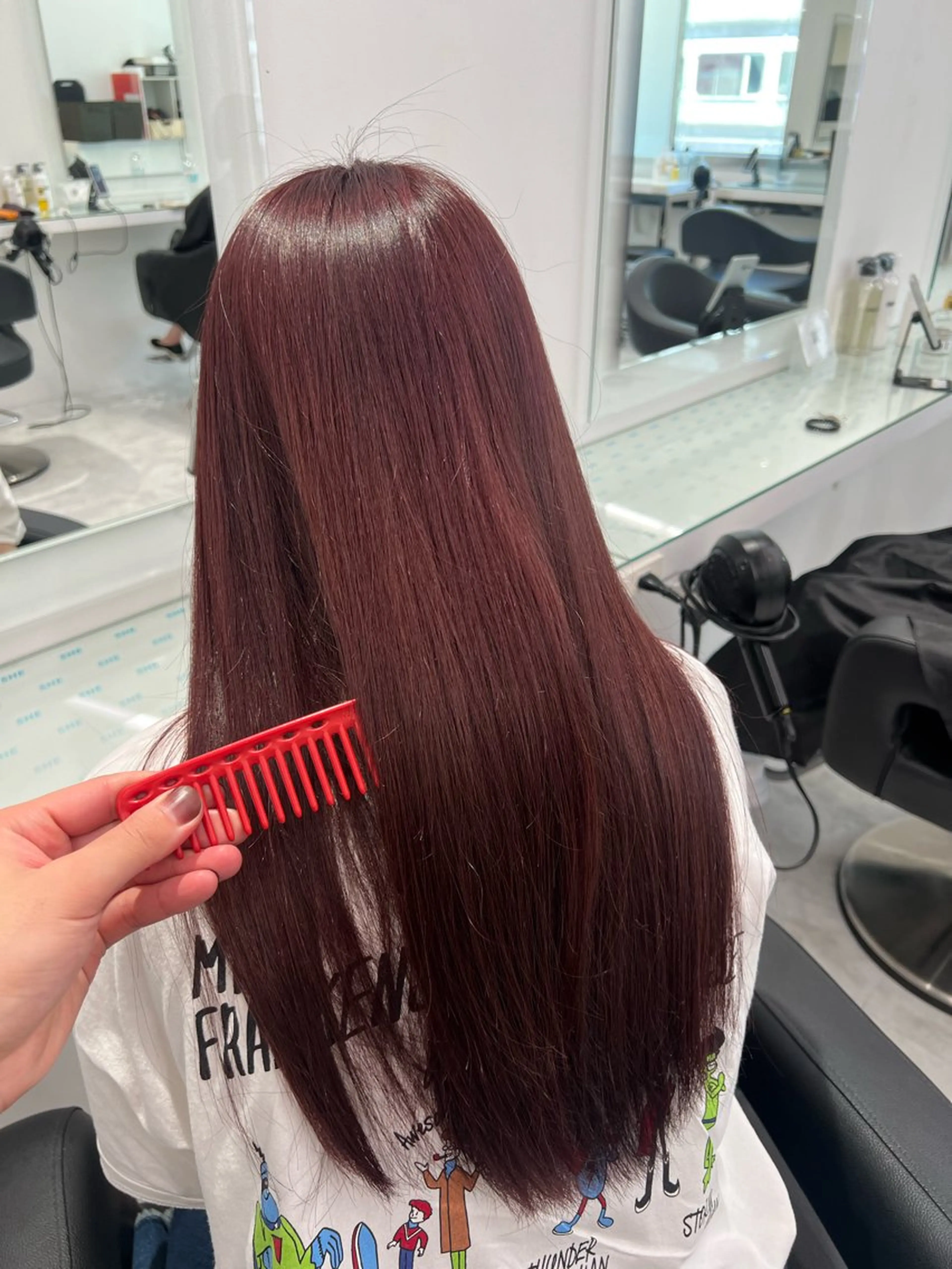 カラー カット ヘアカラー トリートメント ブリーチなし透明感 💗RYOTAのヘアスタイル
