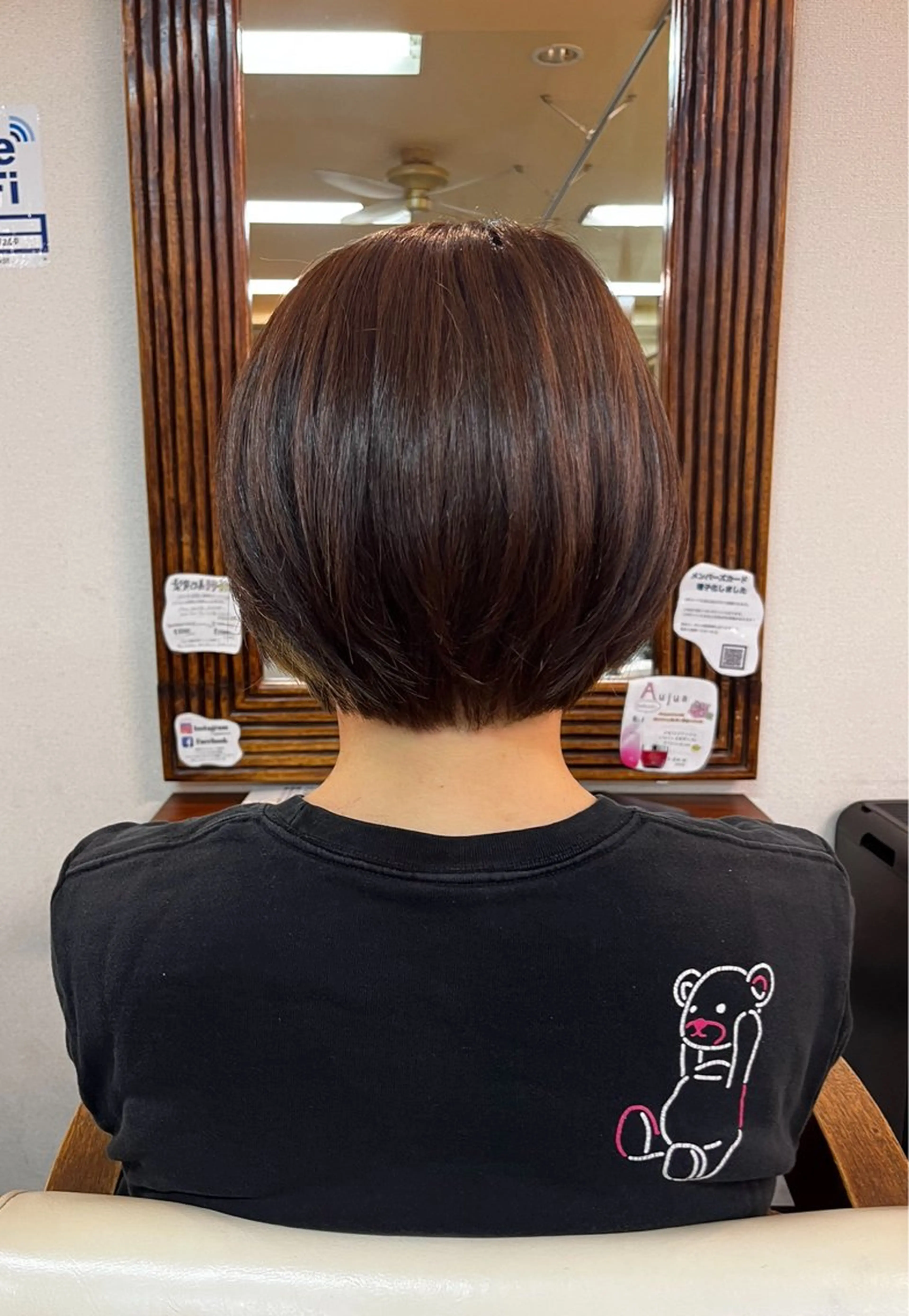ショート 西形 梨瑚のヘアスタイル