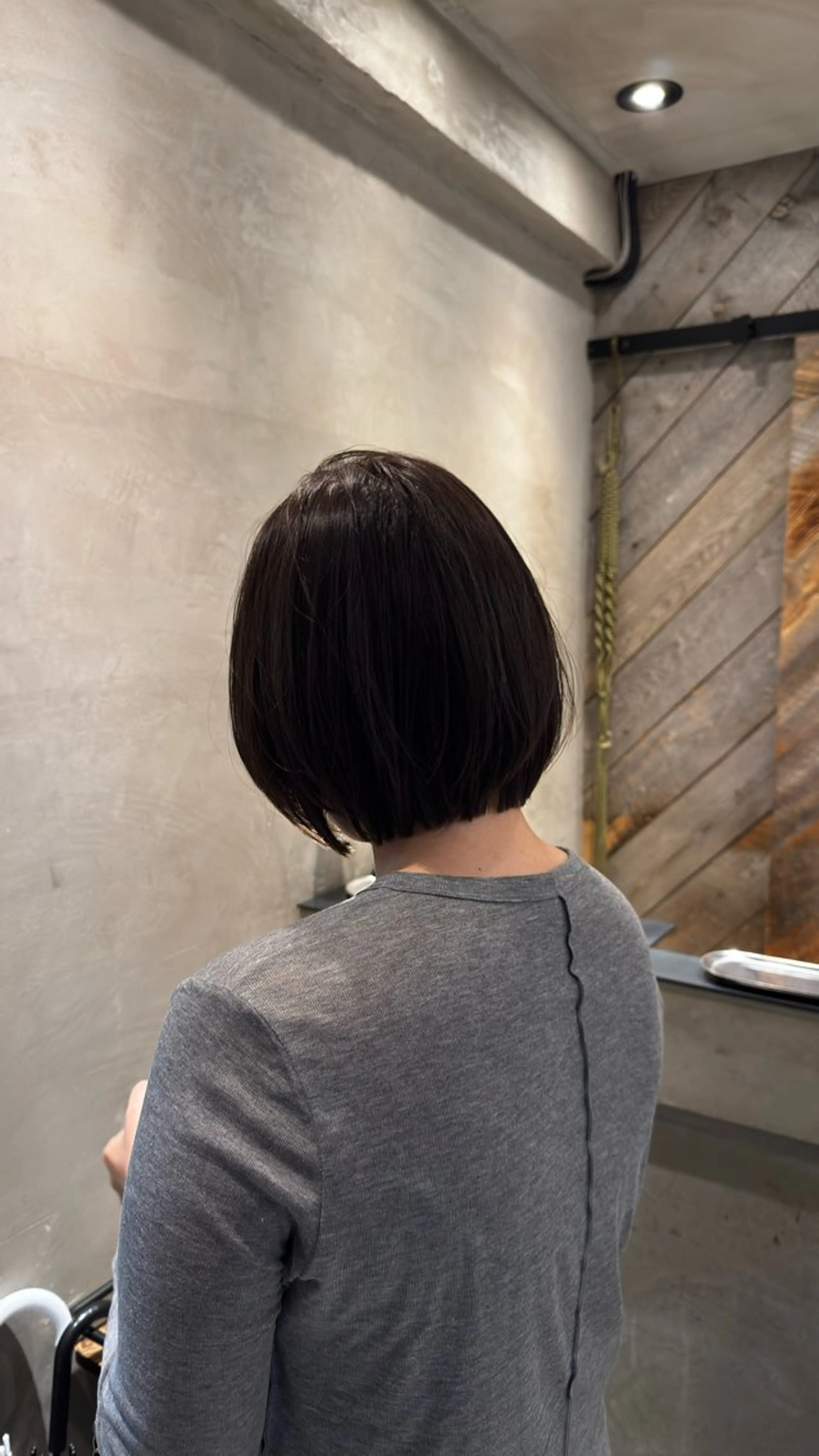 ショート ボブレイヤー ボブ レイヤーカット カット ヘアカラー トリートメント ボブ/パーマ/レイ ヤー/新宿/KOKIのヘアスタイル