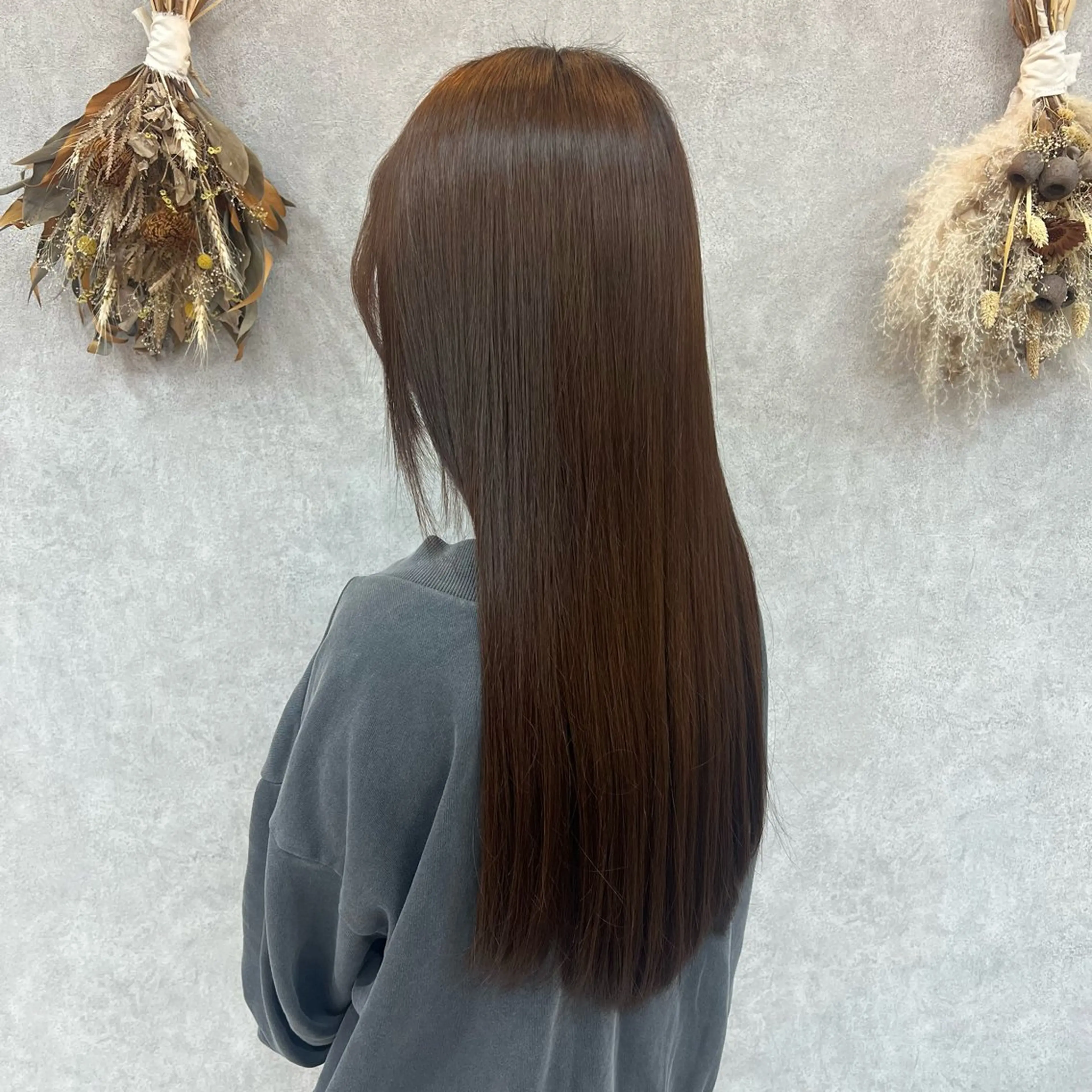 カット＋縮毛矯正の写真