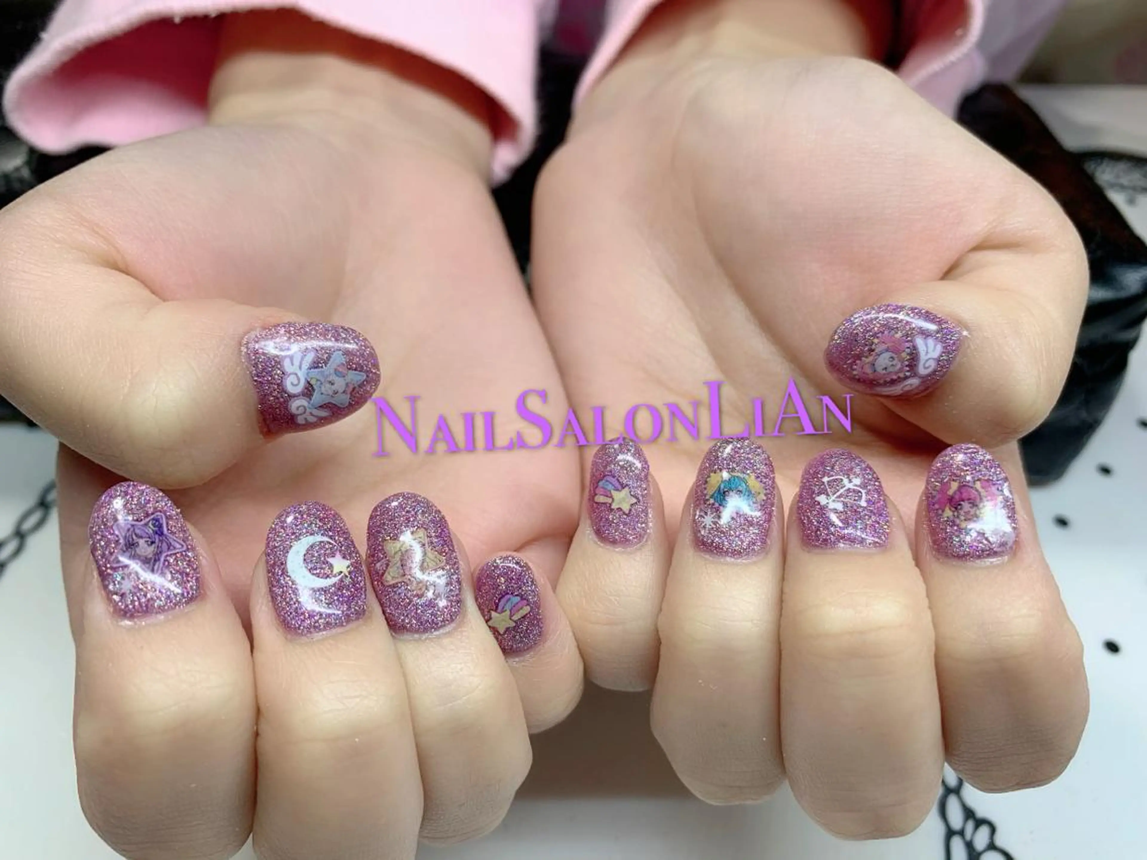 ネイル 持ち込み ハンドネイル NailSalon LiAnのネイルデザイン