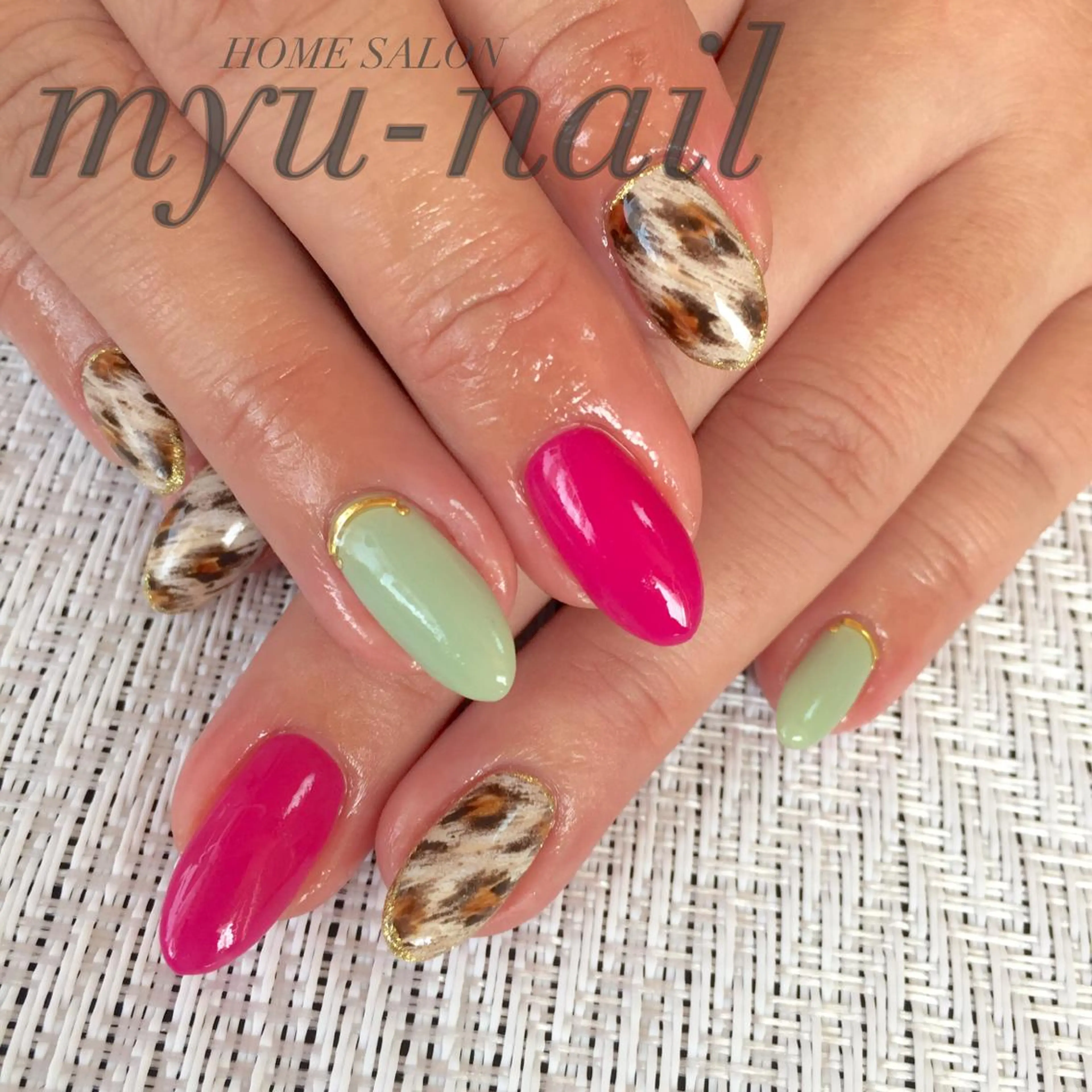 ネイル ハンドネイル ホームサロン myu-nailのネイルデザイン