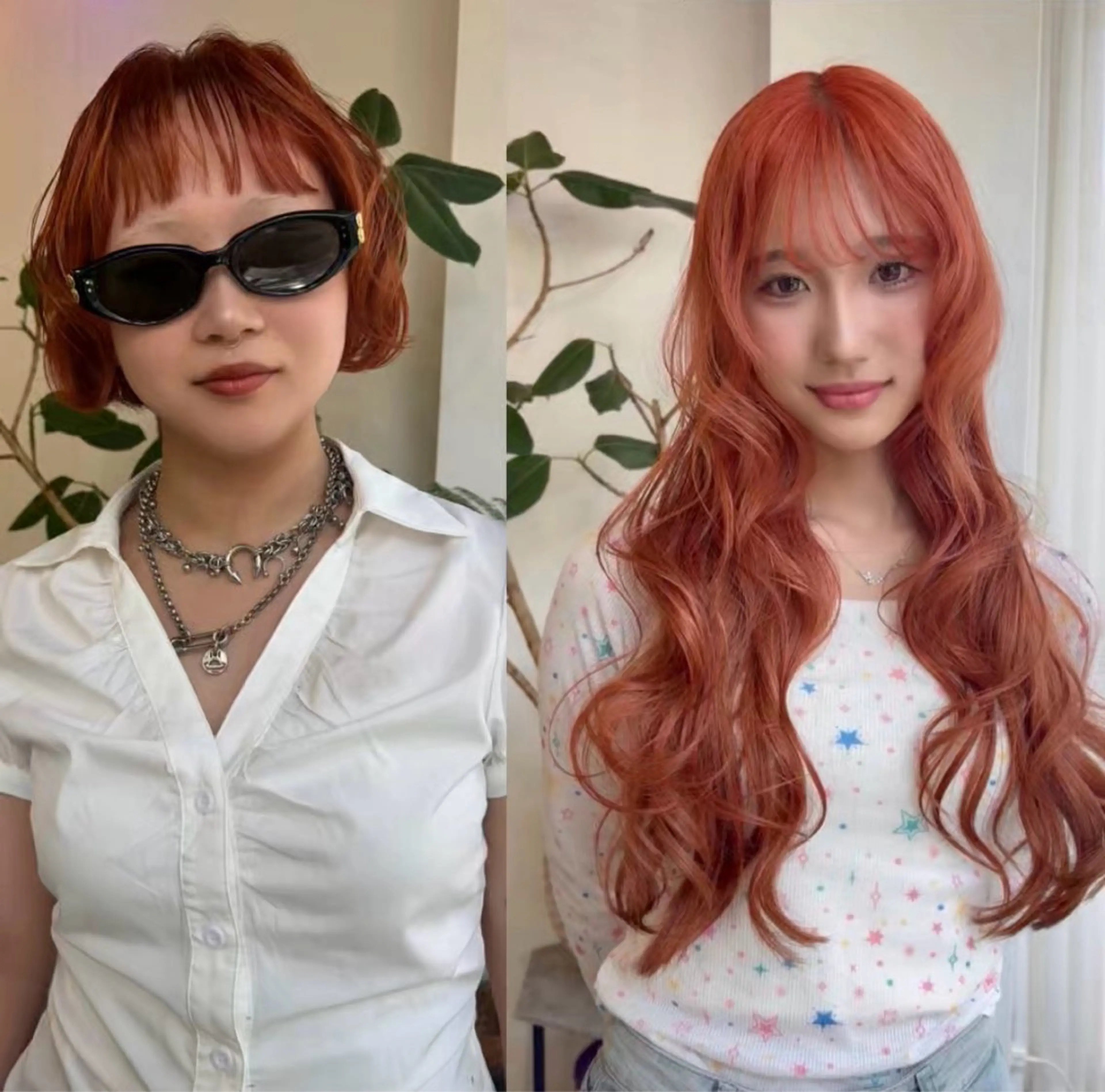 カラー カット ヘアカラー トリートメント ヘッドスパ ness 一花のヘアスタイル