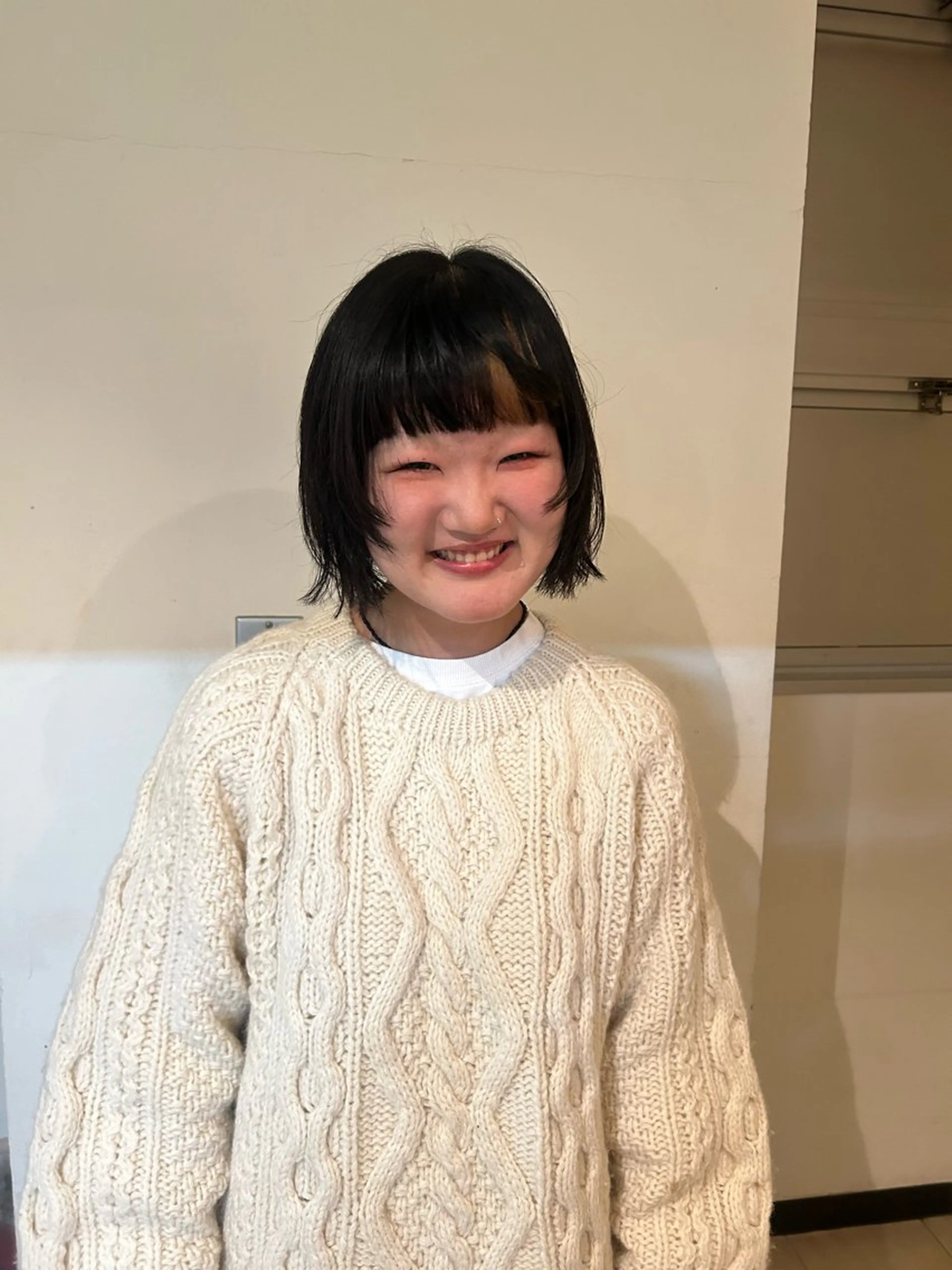 ミディアム ORe'S HAIR BE　GLaDまなみのヘアスタイル
