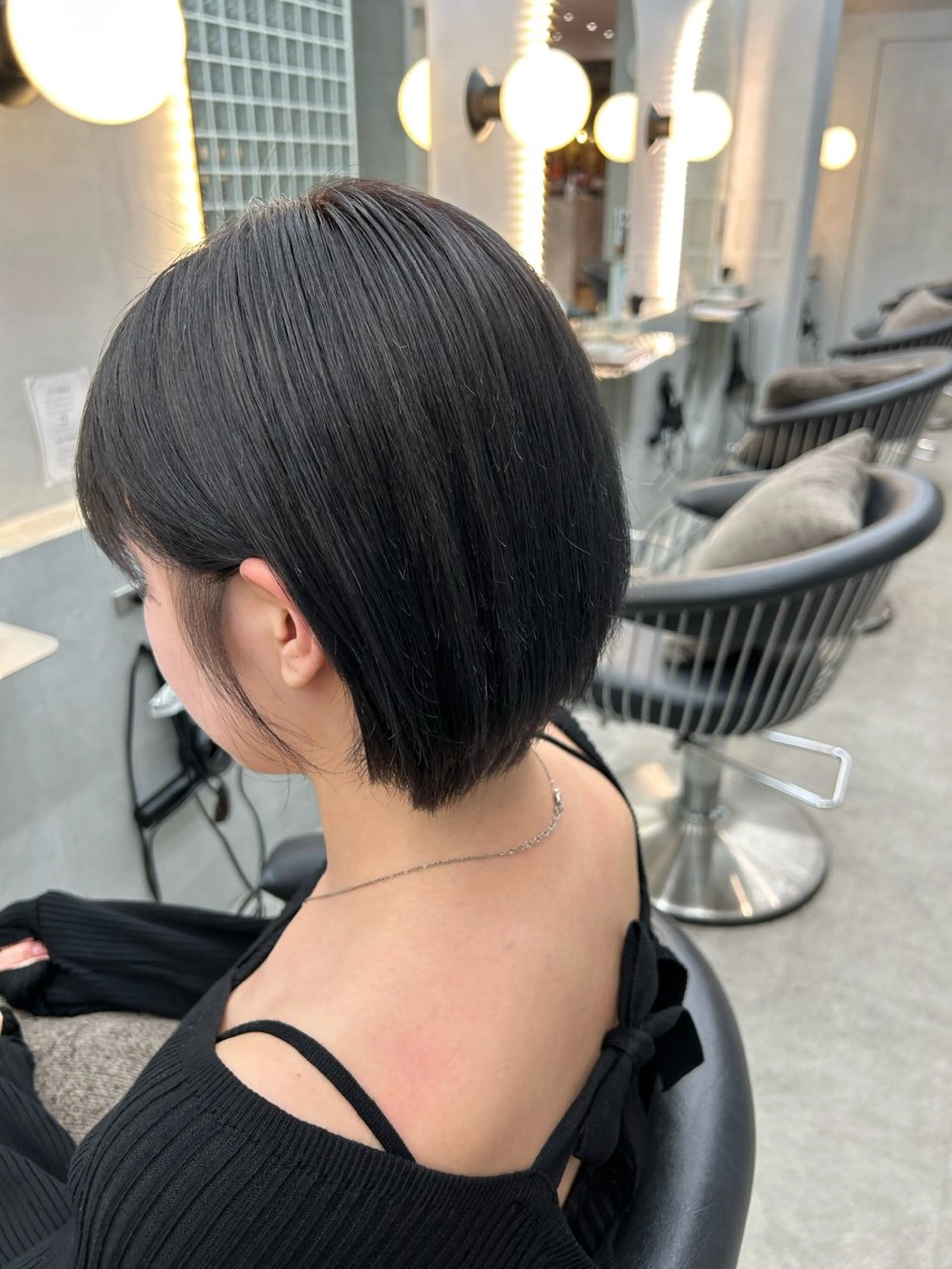 ショート レイヤー/艶髪 縮毛矯正🌱  赤石のヘアスタイル