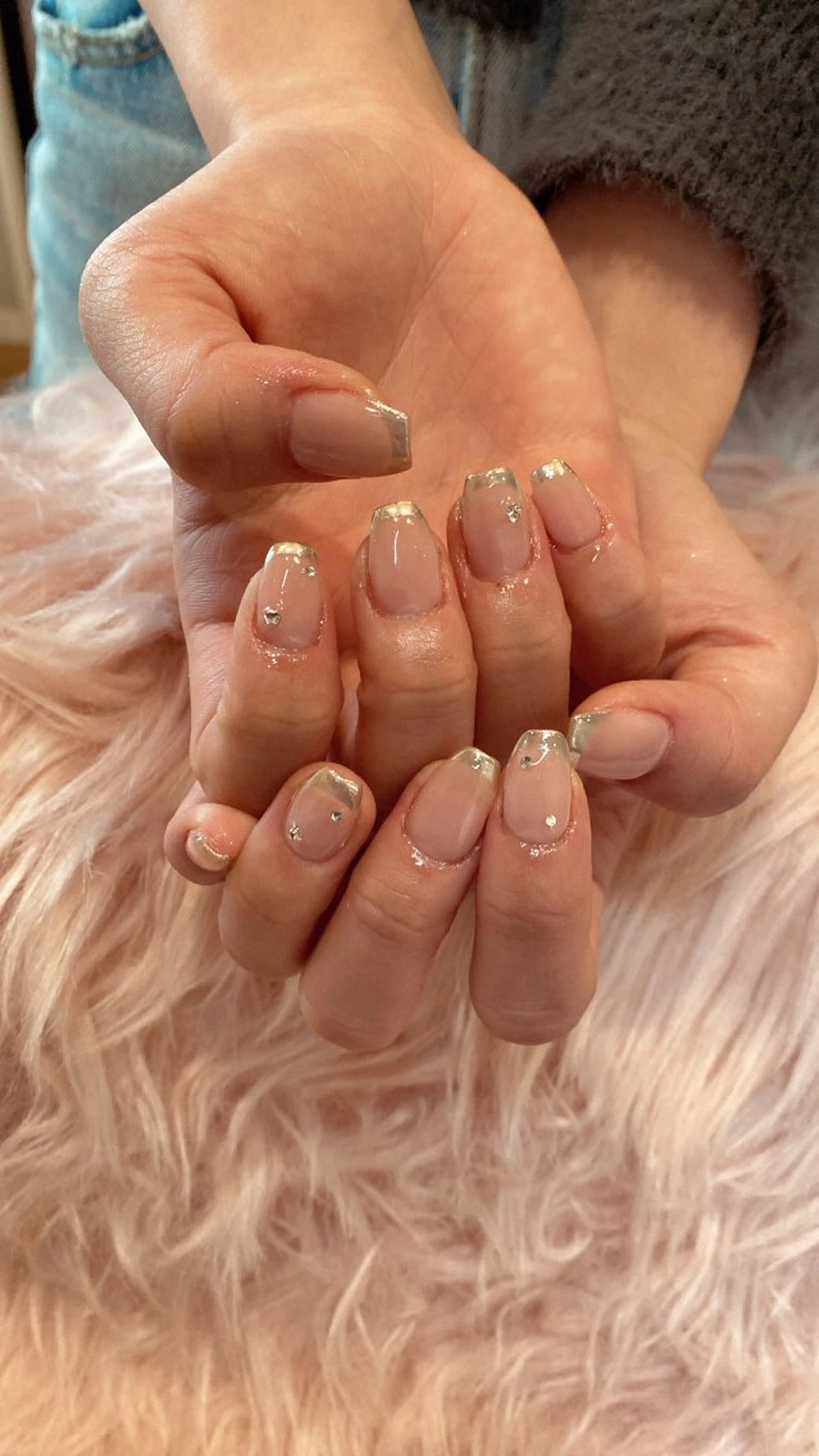 ネイル crystal ⭐︎ colorのネイルデザイン