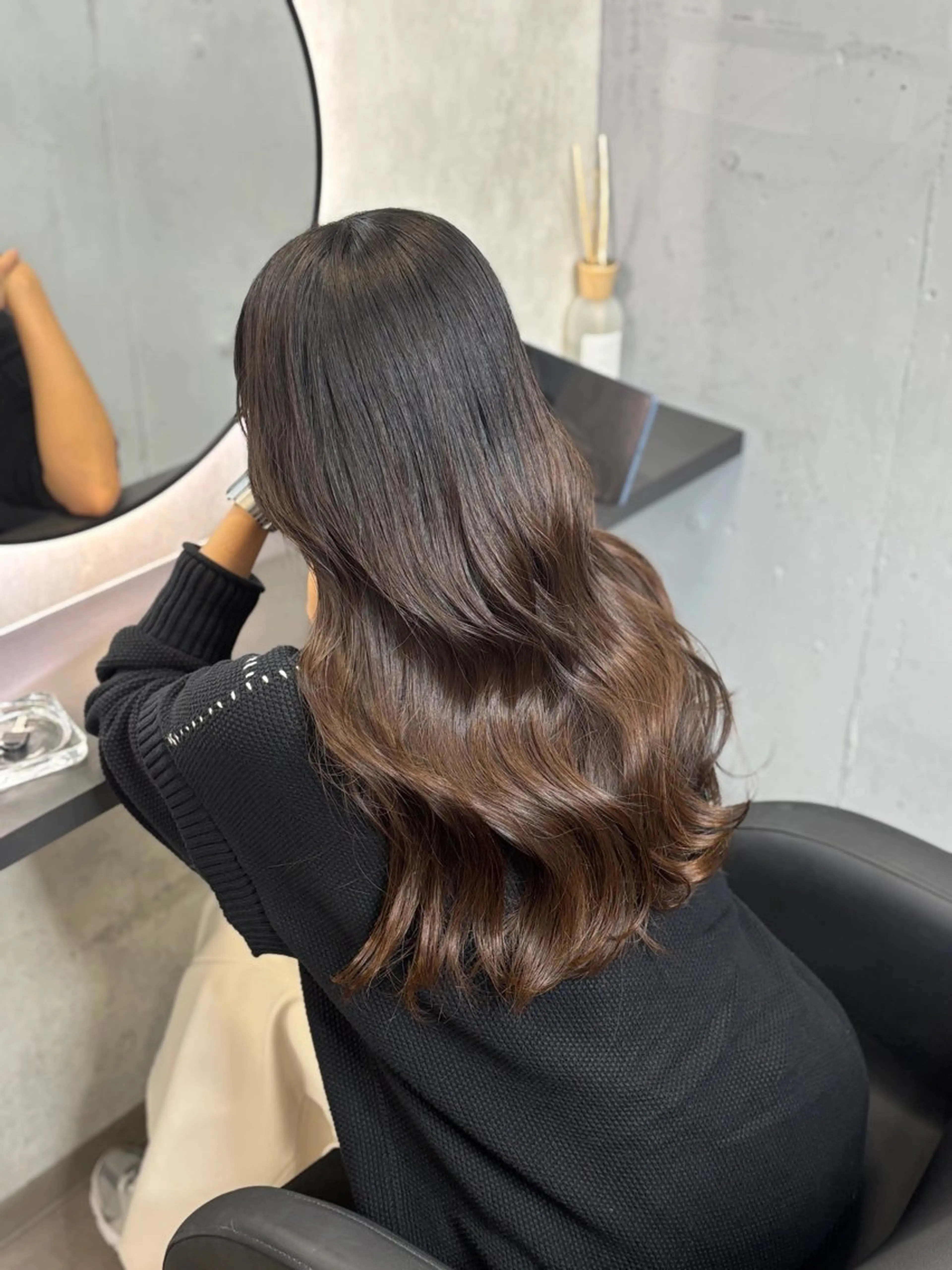 ロング カラー ヘアアレンジ 🫧新宿 髪質改善 /サスケ🫧のヘアスタイル