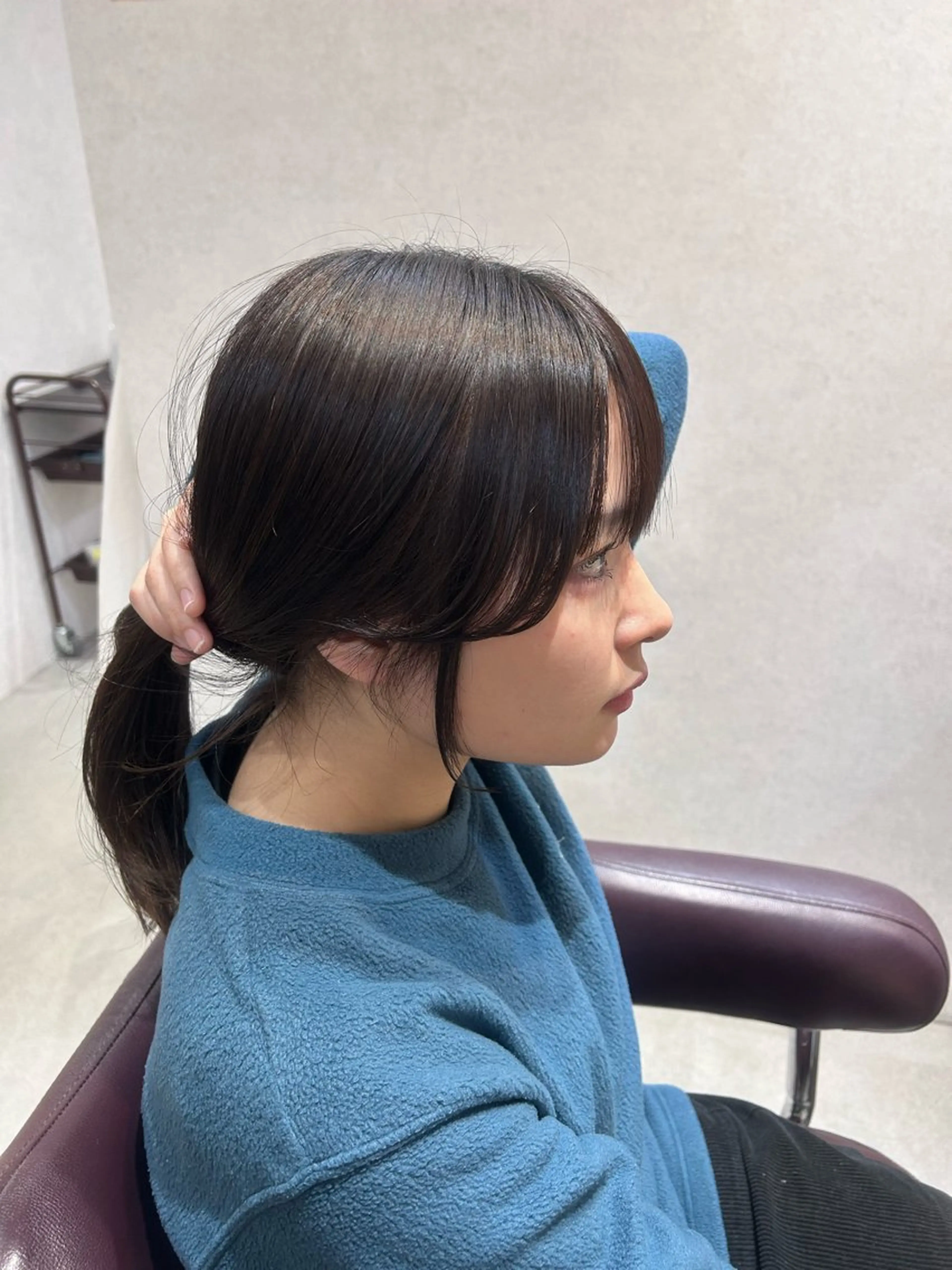 セミロング Mao 🎀bob Oliveカラー🌿のヘアスタイル