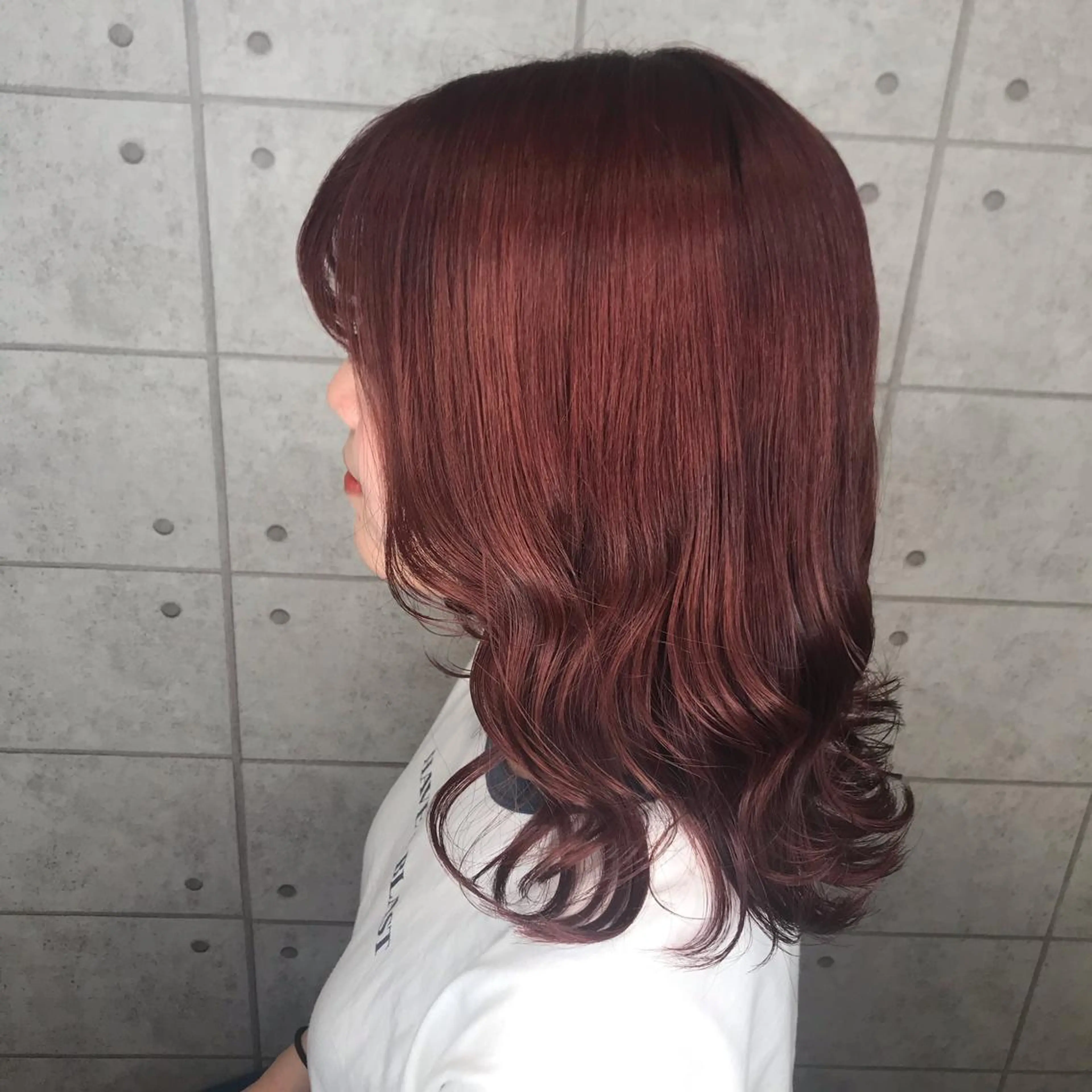 ミディアム カラー ヘアアレンジ 烏丸韓国ヘア🇰🇷 ayaka🎀のヘアスタイル