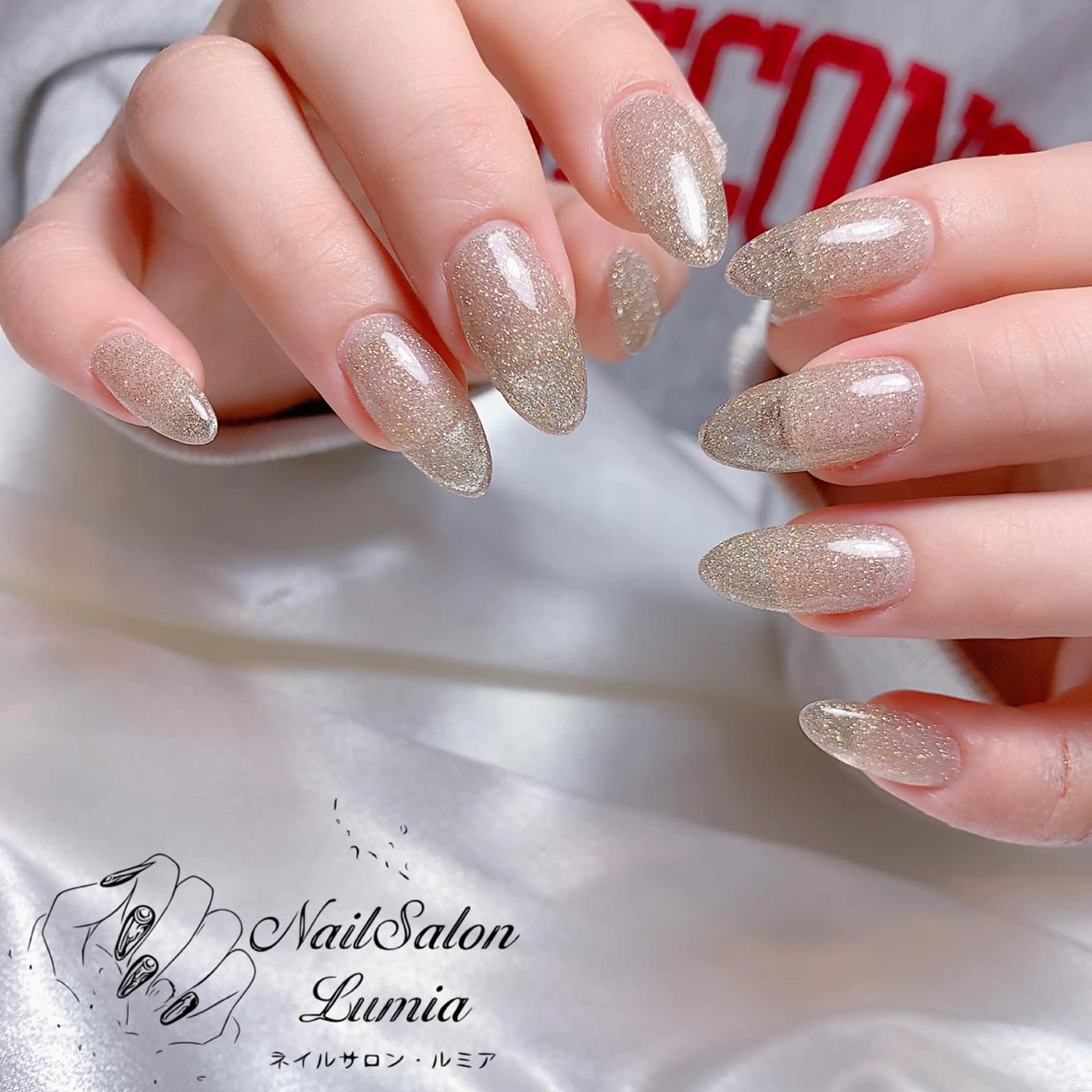 ネイル ハンドネイル ネイルサロン ルミア Lumia 店長のネイルデザイン