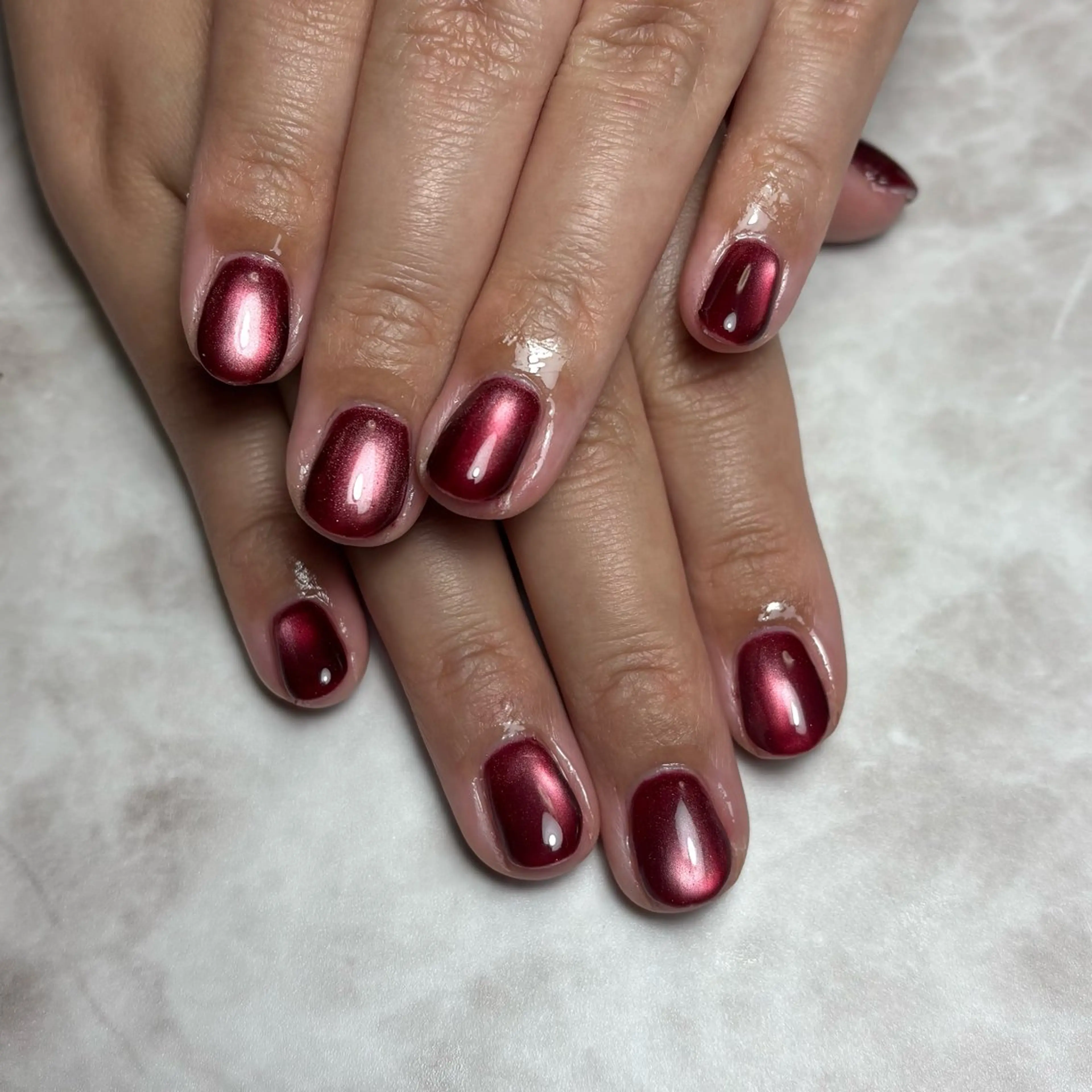 ネイル マグネットネイル ハンドネイル NAILSALON en+沖縄市美原のネイルデザイン