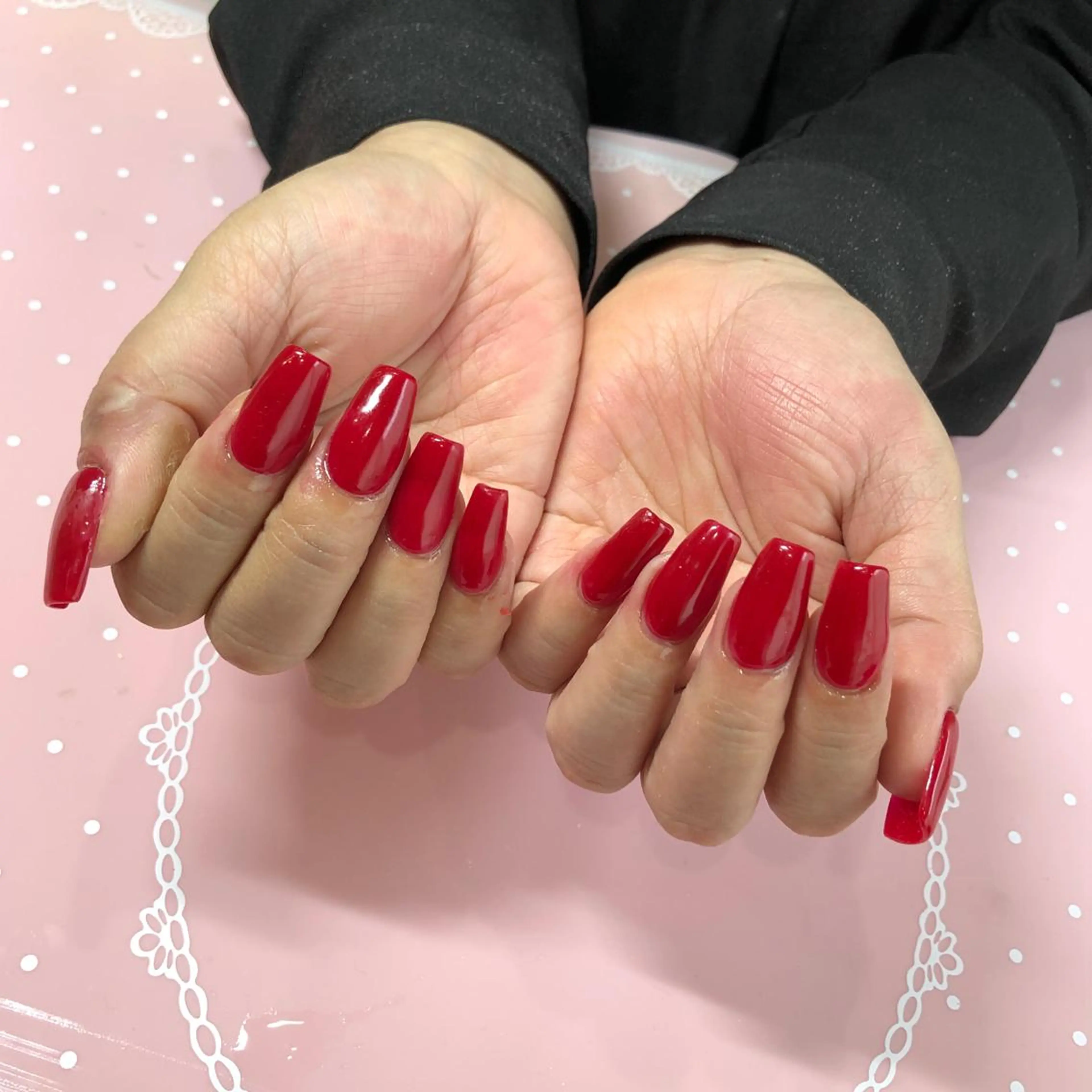 ミディアム ネイル 《LB》ラブリエ Nail&eyeのマツエク・マツパデザイン
