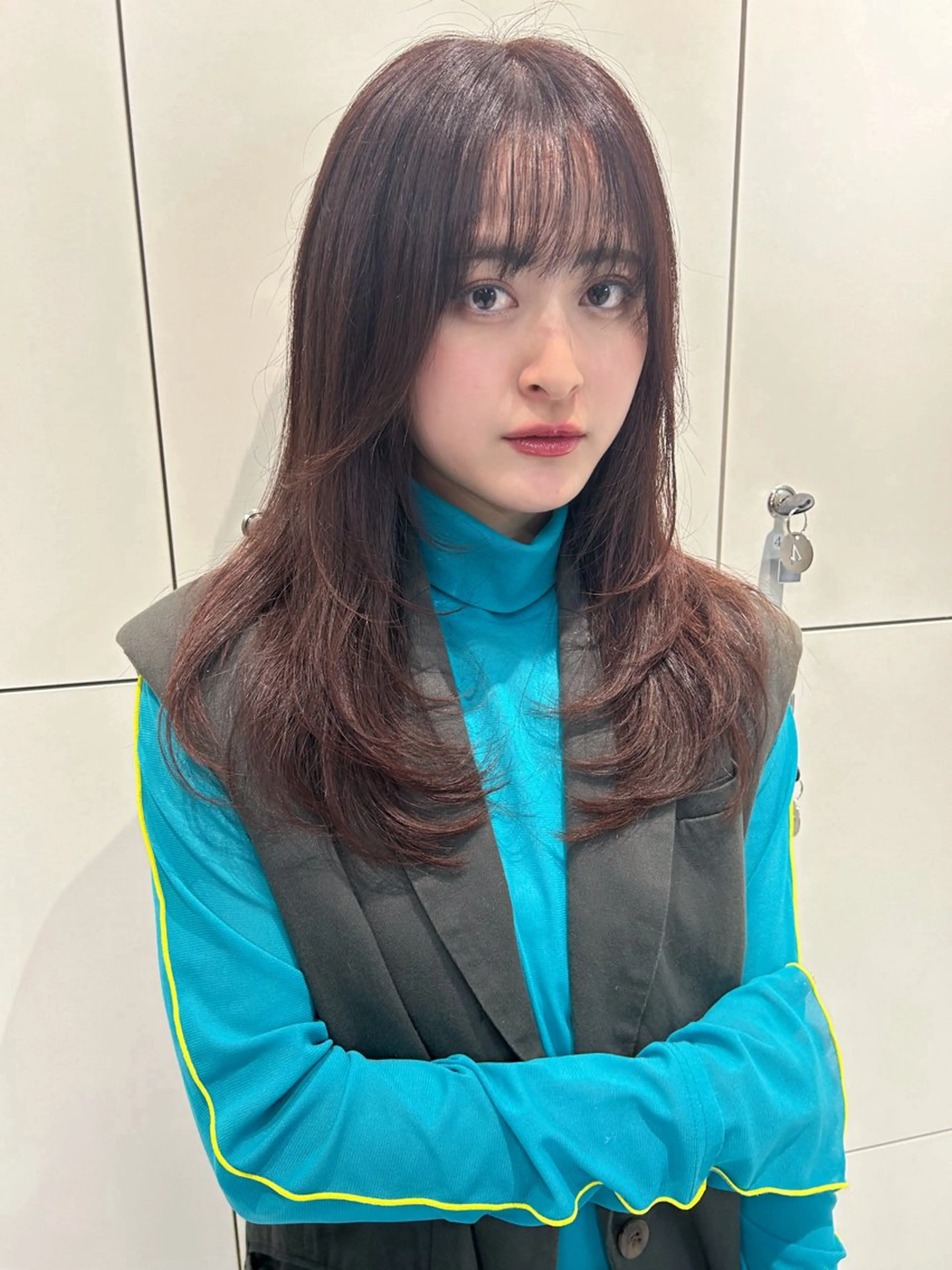 セミロング レイヤーカット🫧 etsuのヘアスタイル