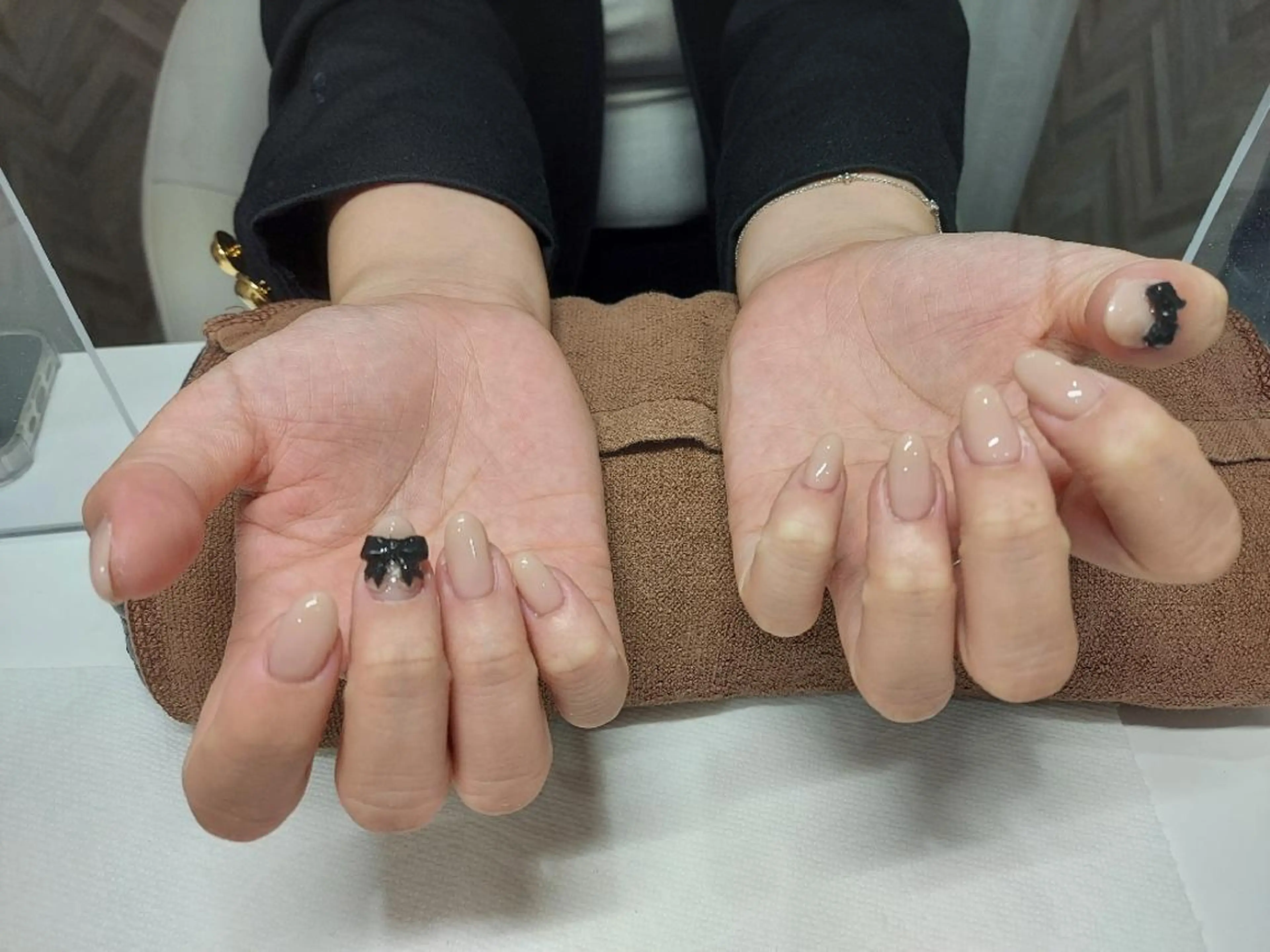 ネイル アートネイル ジェルネイル パラジェル ハンドネイル 稲岡 麻里亜のネイルデザイン