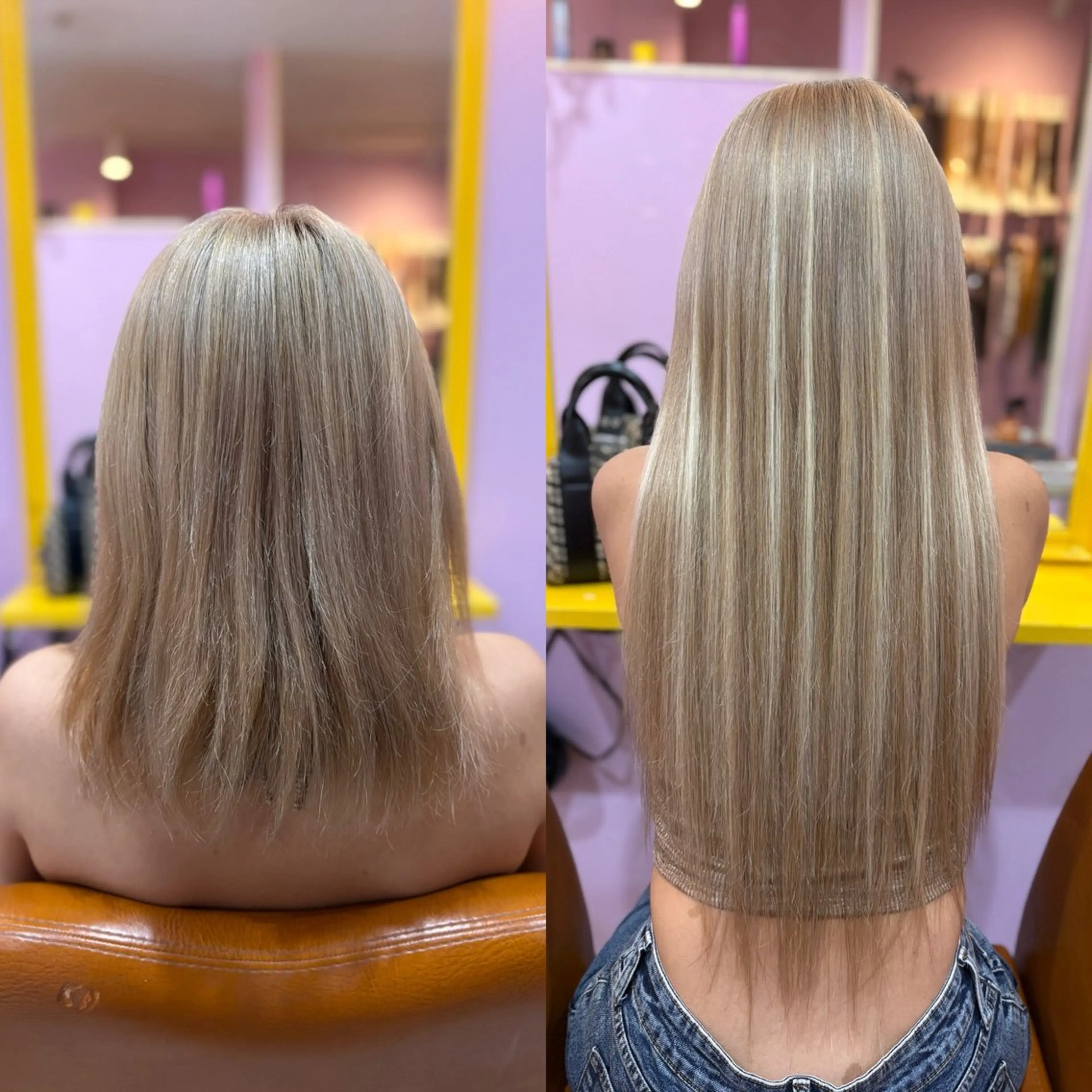 ミディアム チビ編み込みエクステ どぅ〜す/YUIのヘアスタイル