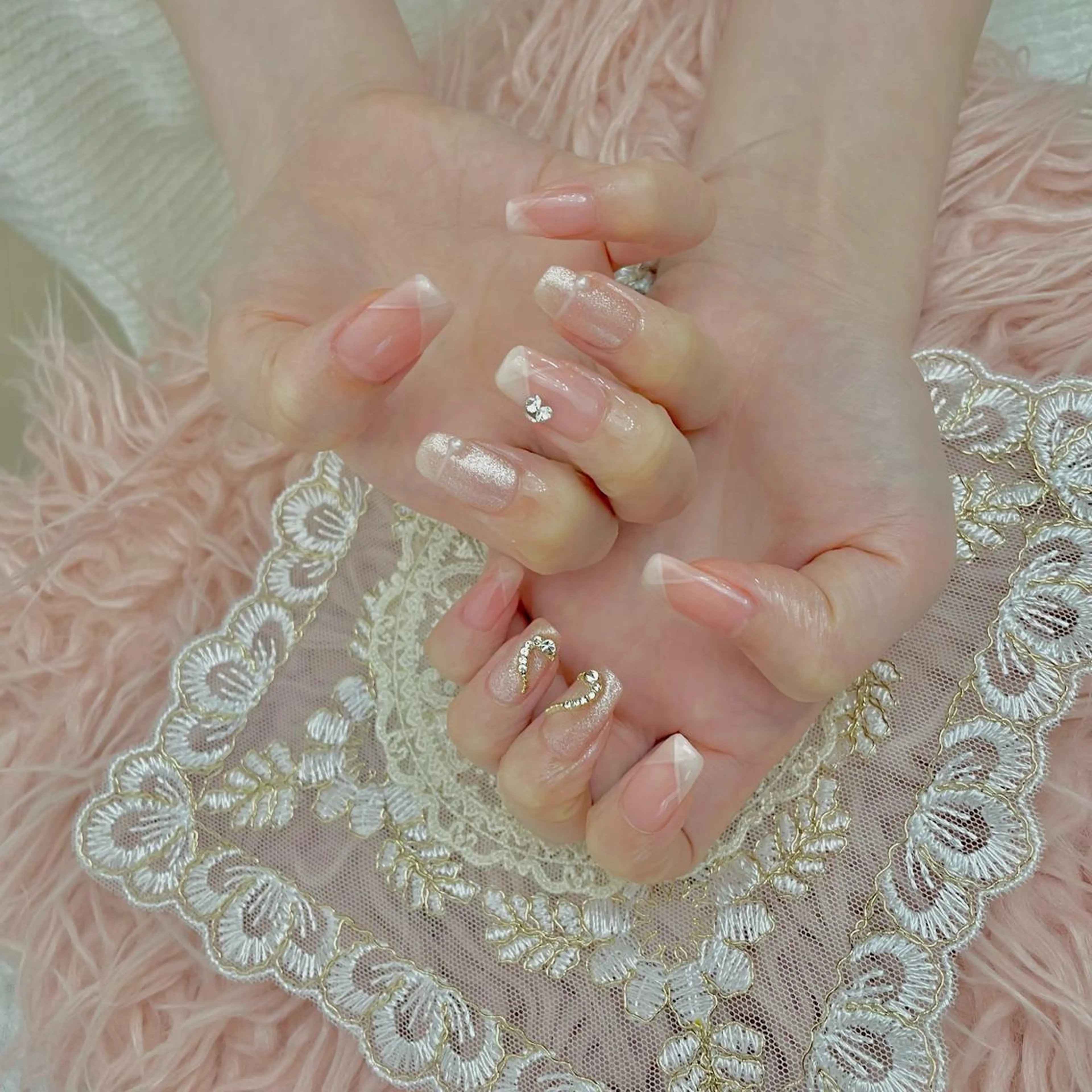 ネイル ジェルネイル ハート J terrace Nailのネイルデザイン