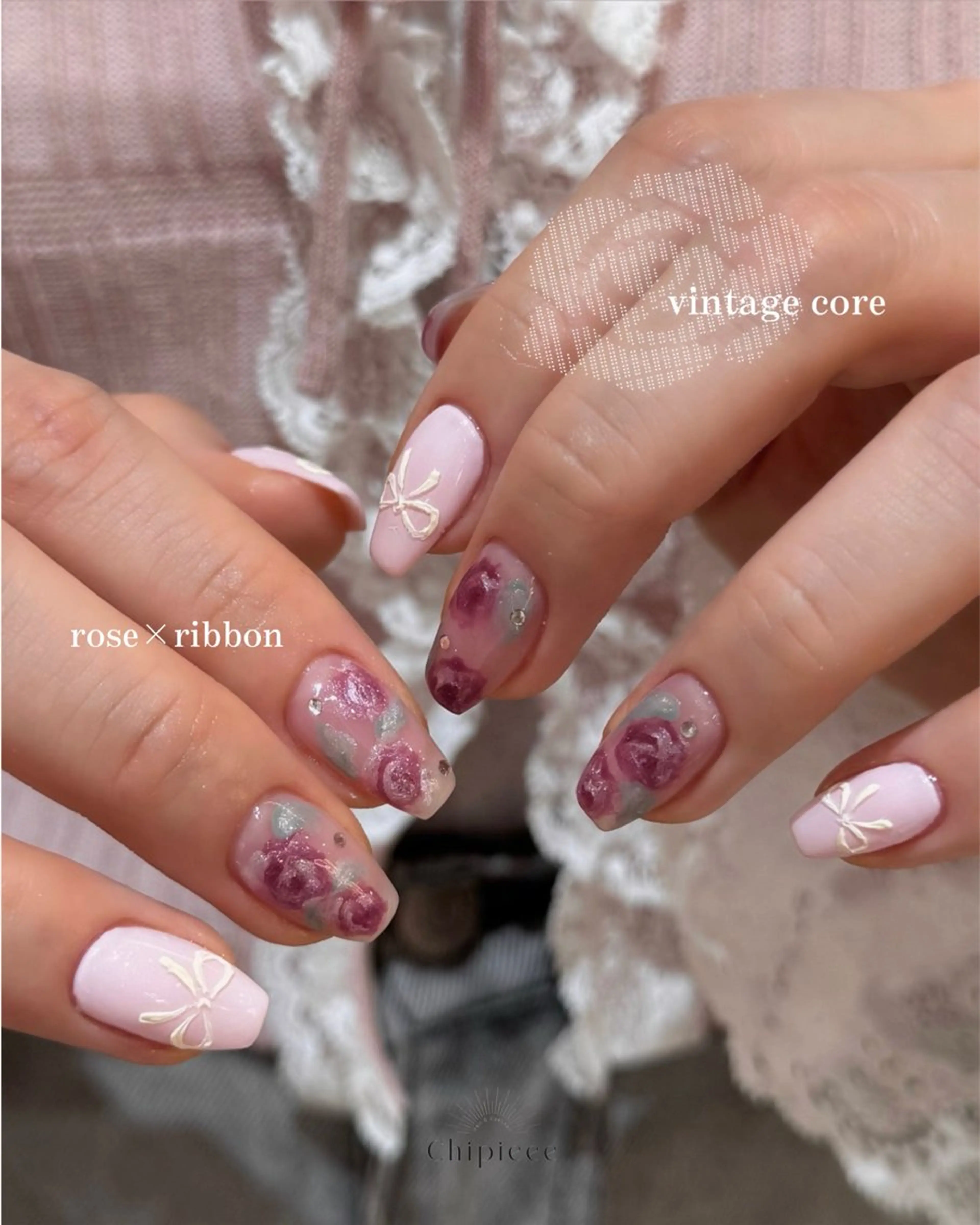 ネイル ハンドネイル chipieee kannaのネイルデザイン