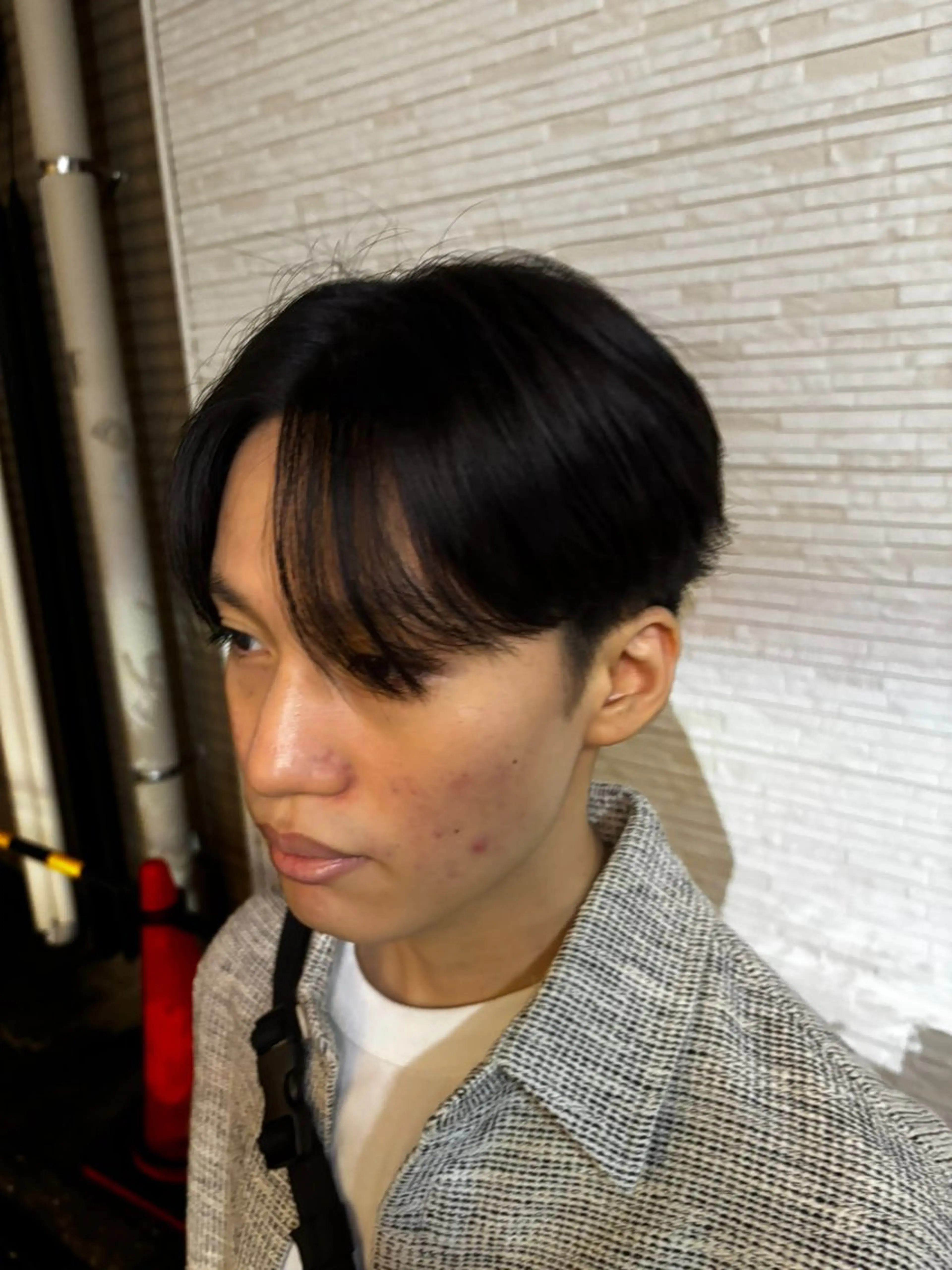 ミディアム 中山 嵩琉のヘアスタイル