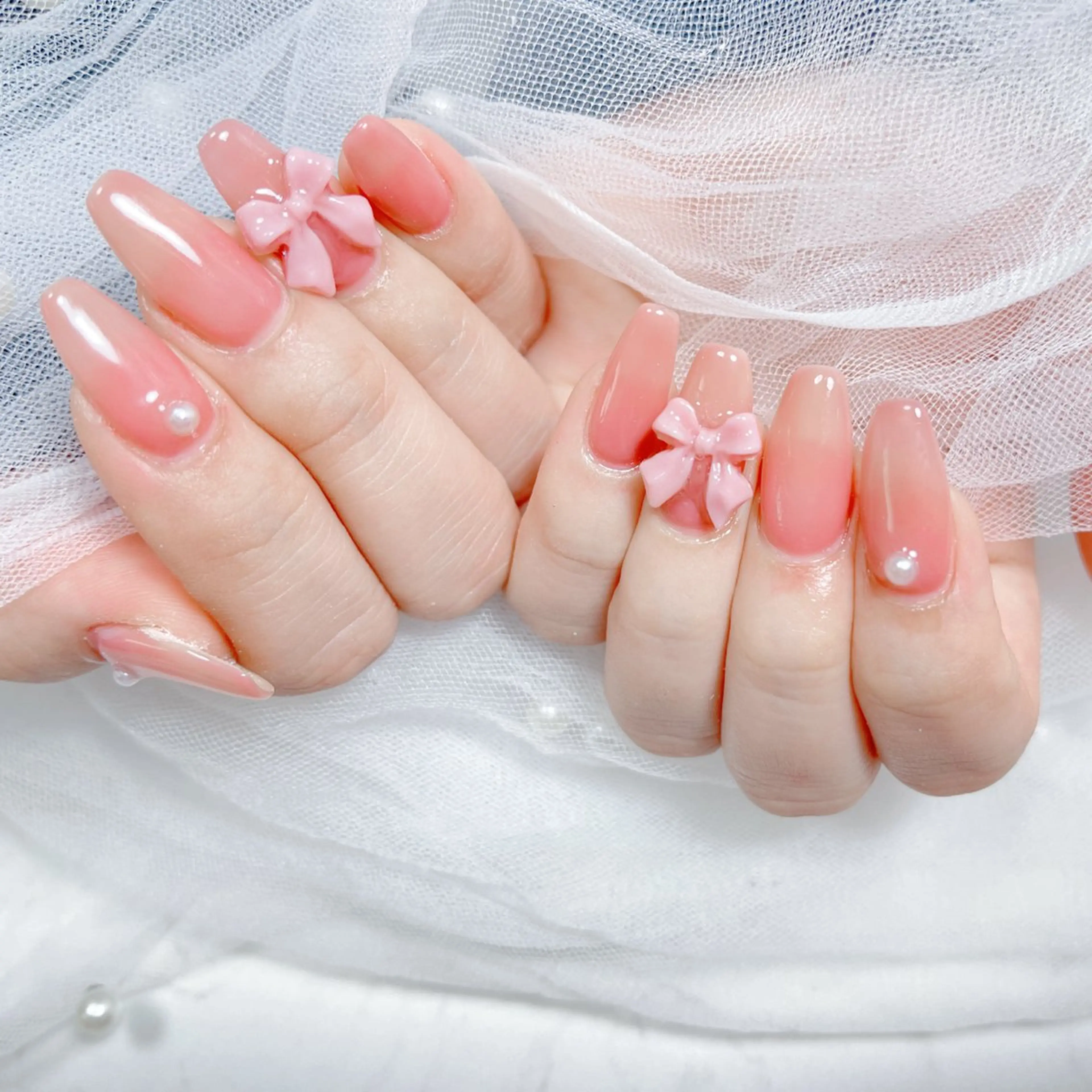 ネイル ハンドネイル 🎀ネイルサロン エクラYUI🎀のネイルデザイン