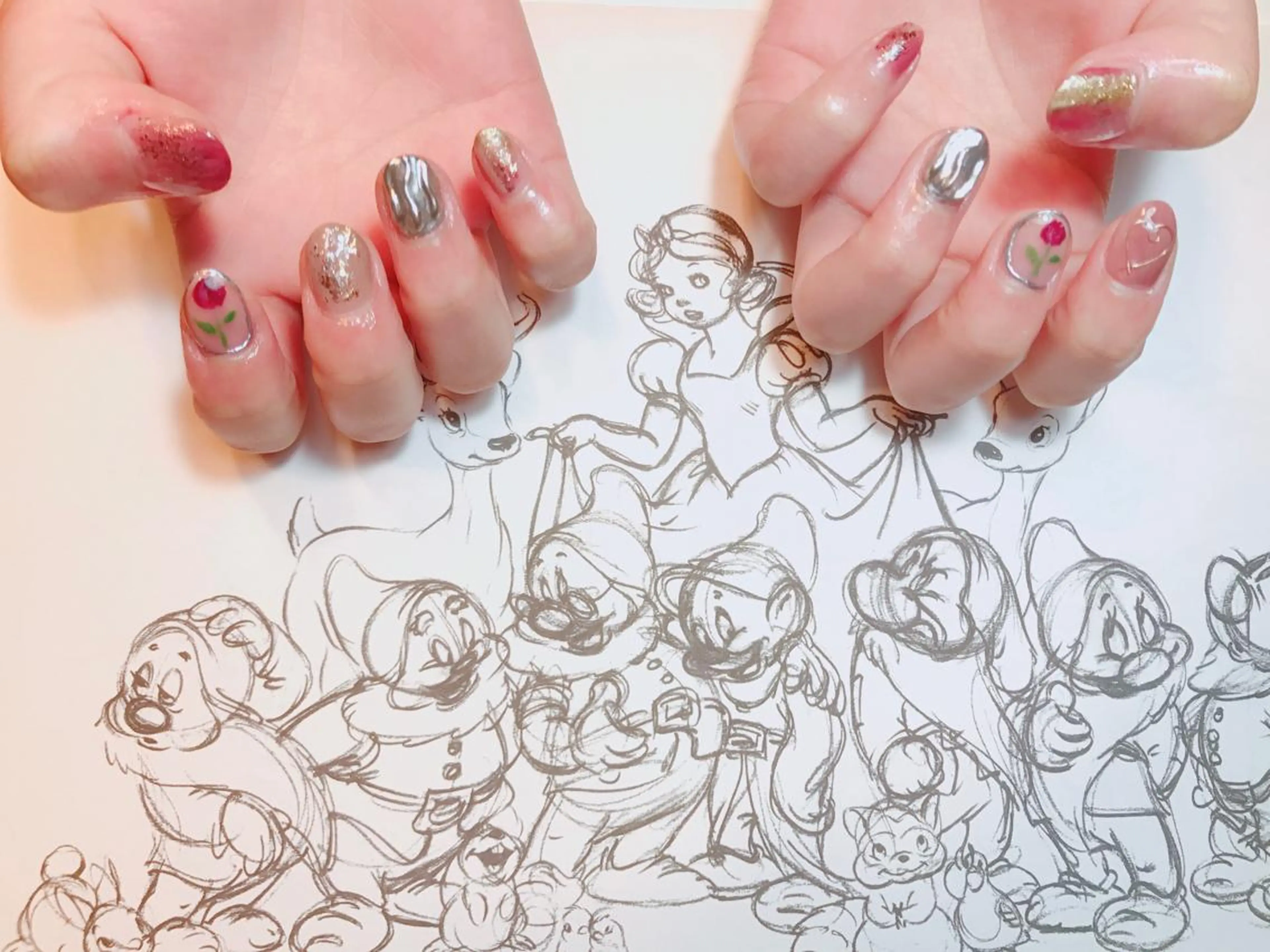 ネイル ニュアンスネイル owlnail /持込みデザイン専門のネイルデザイン