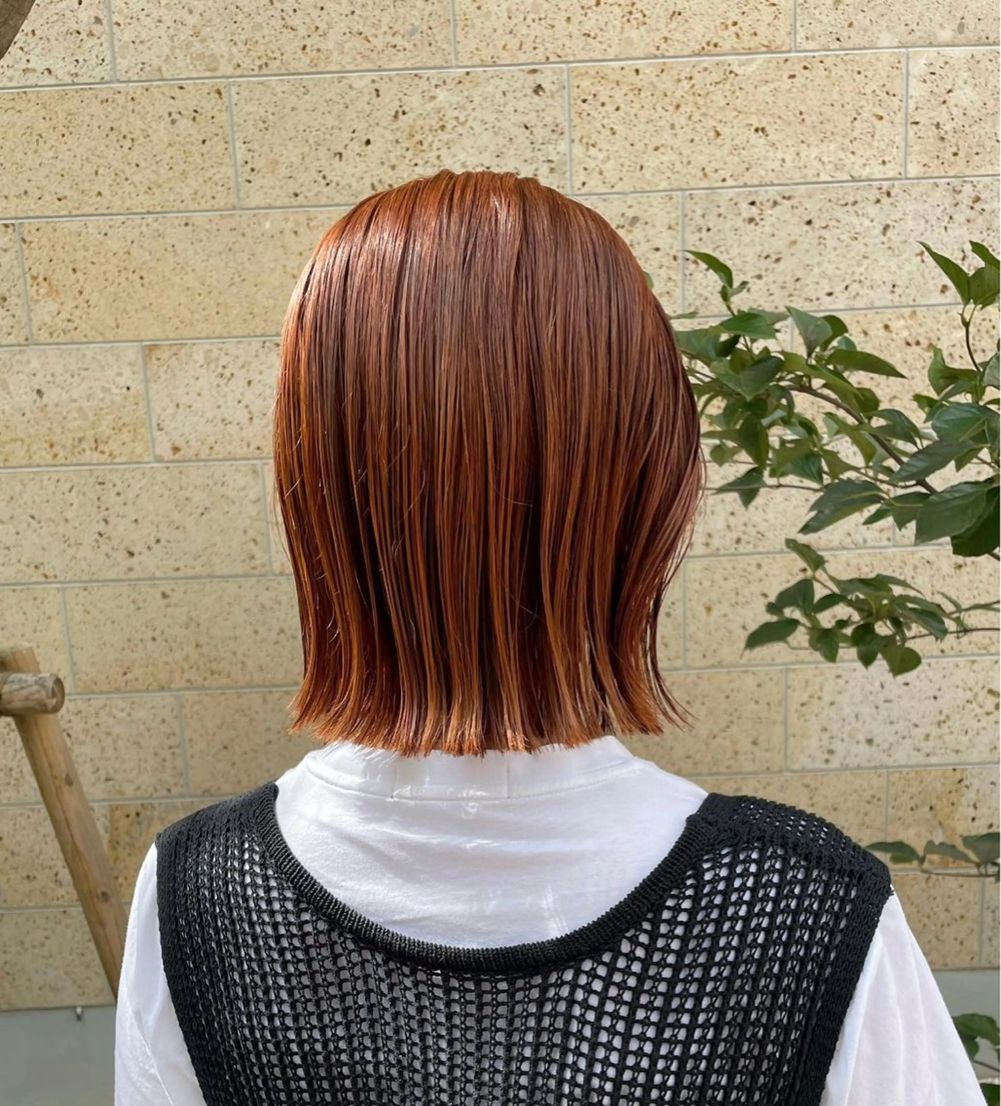 カラー 🥑🫧田實 紗和 ボブ/暖色カラー🩰のヘアスタイル