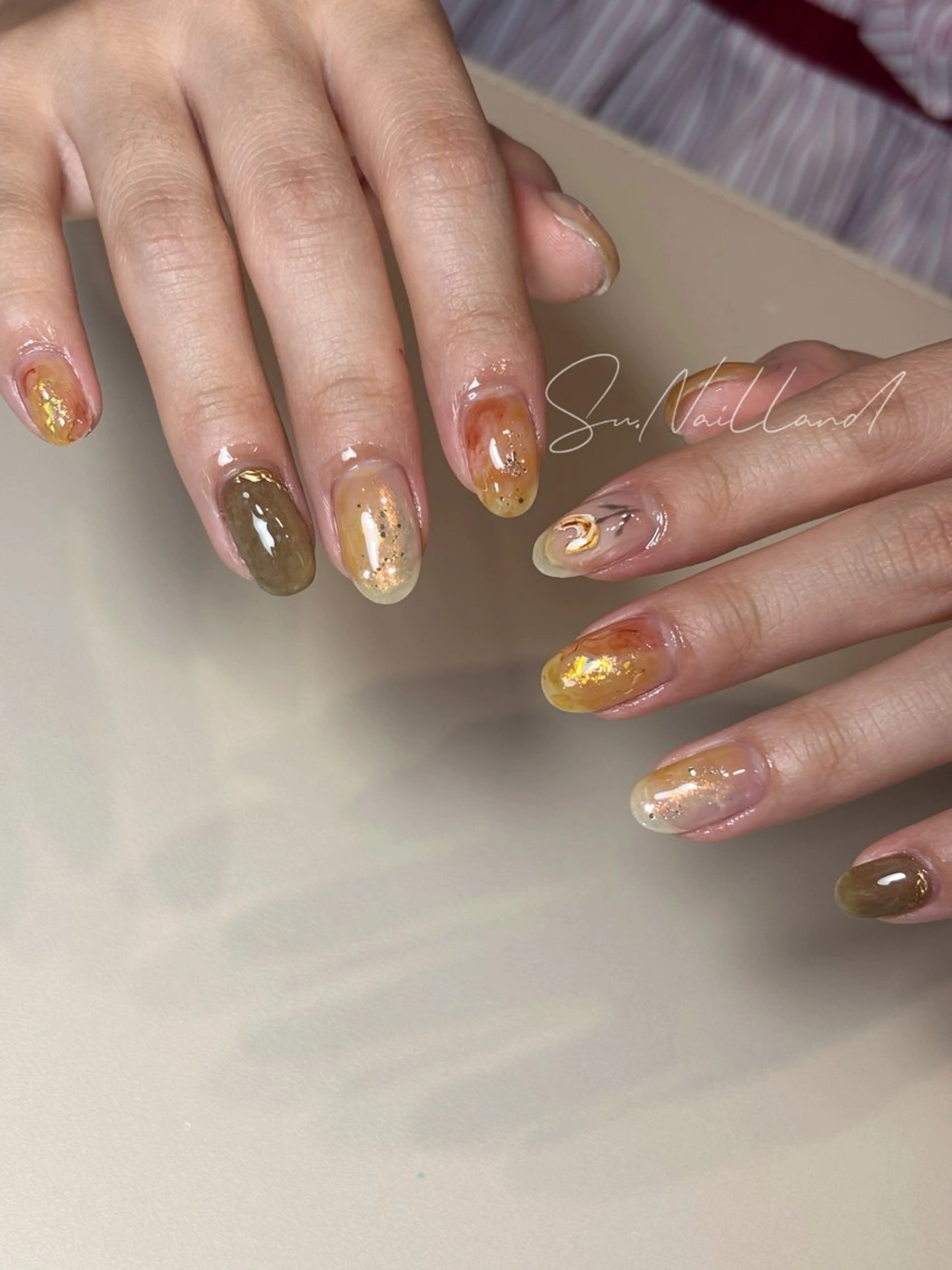 ネイル ハンドネイル Su. Naillandのネイルデザイン