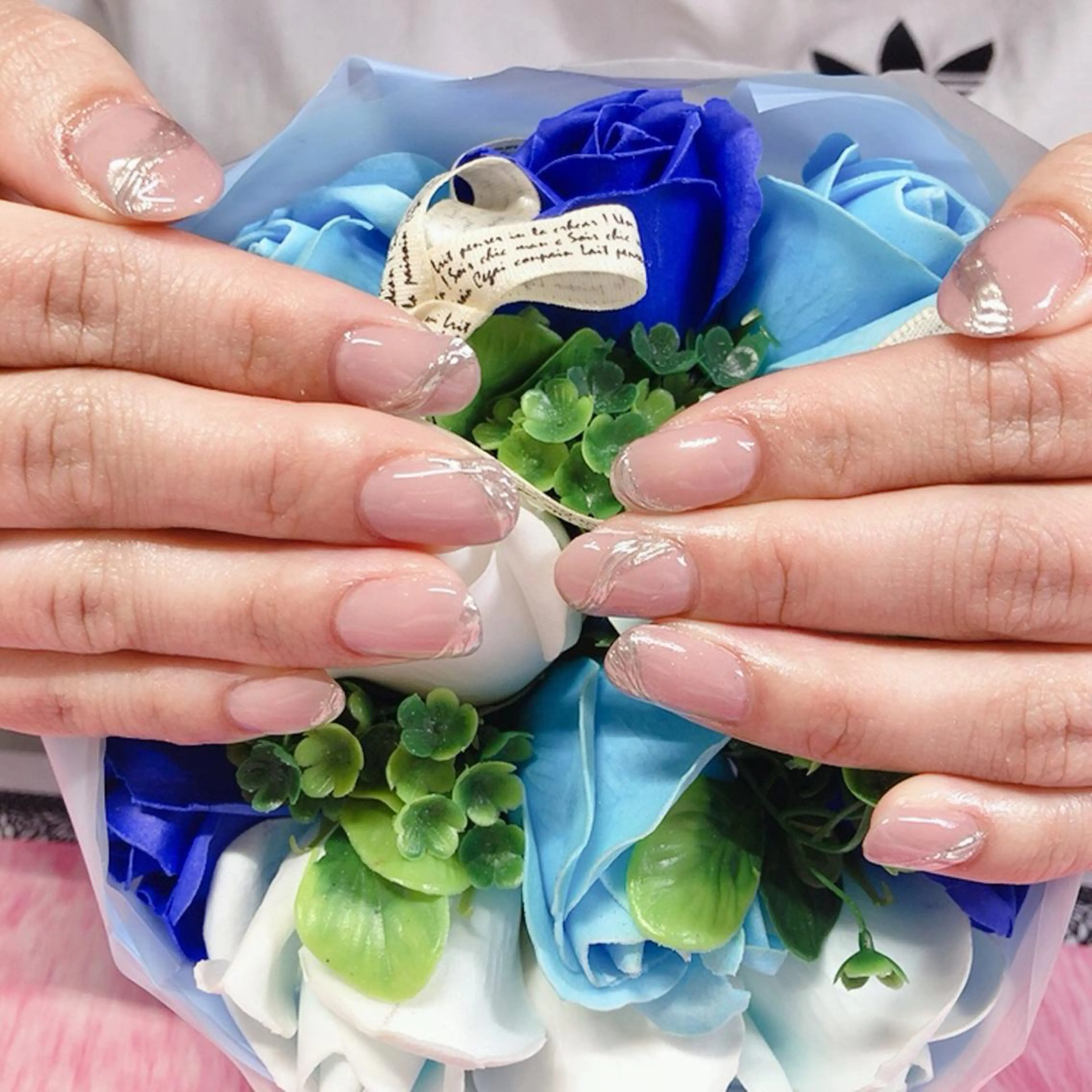 ネイル ミラーネイル 奥園 良恵のネイルデザイン