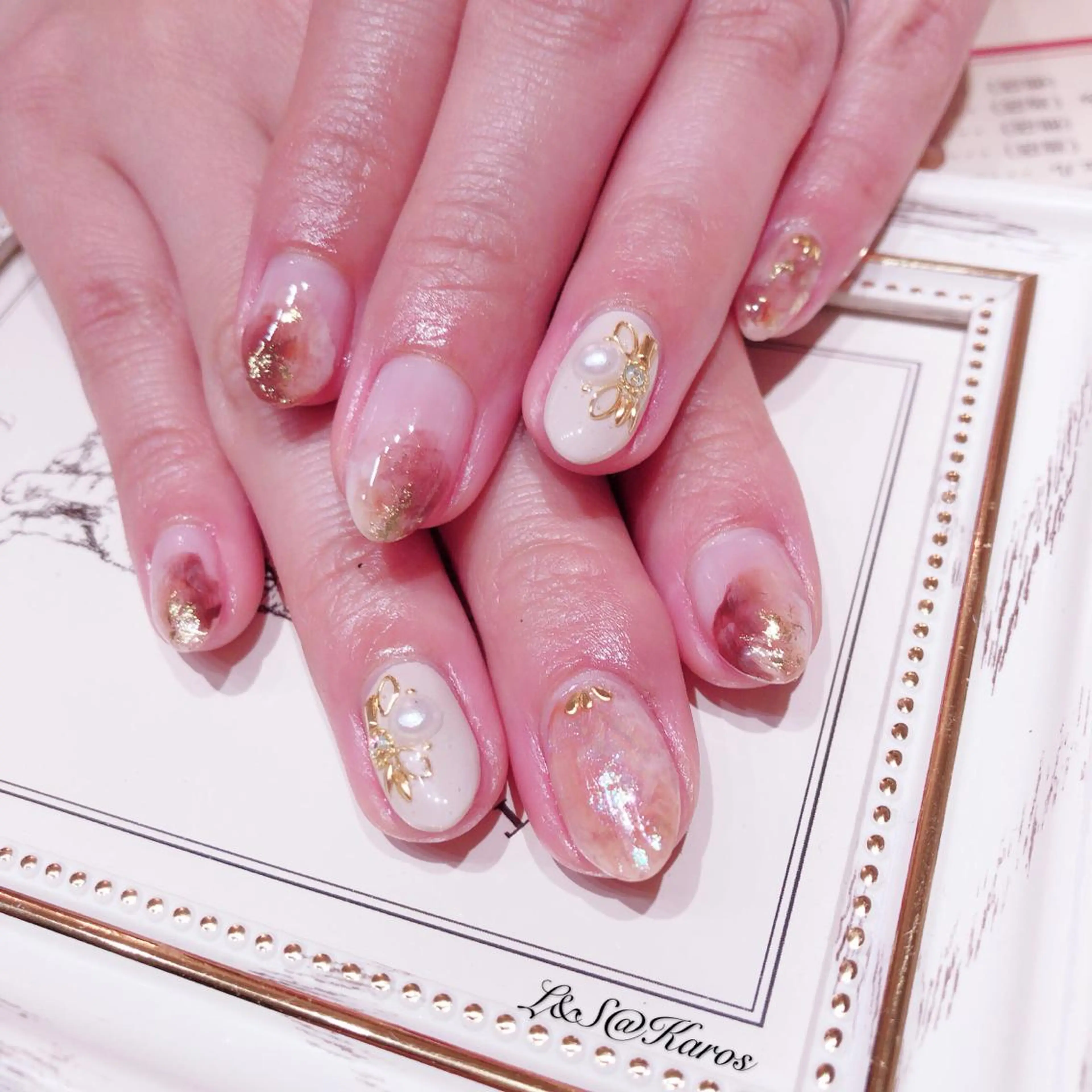 ネイル ハンドネイル L&S@ Karosのネイルデザイン