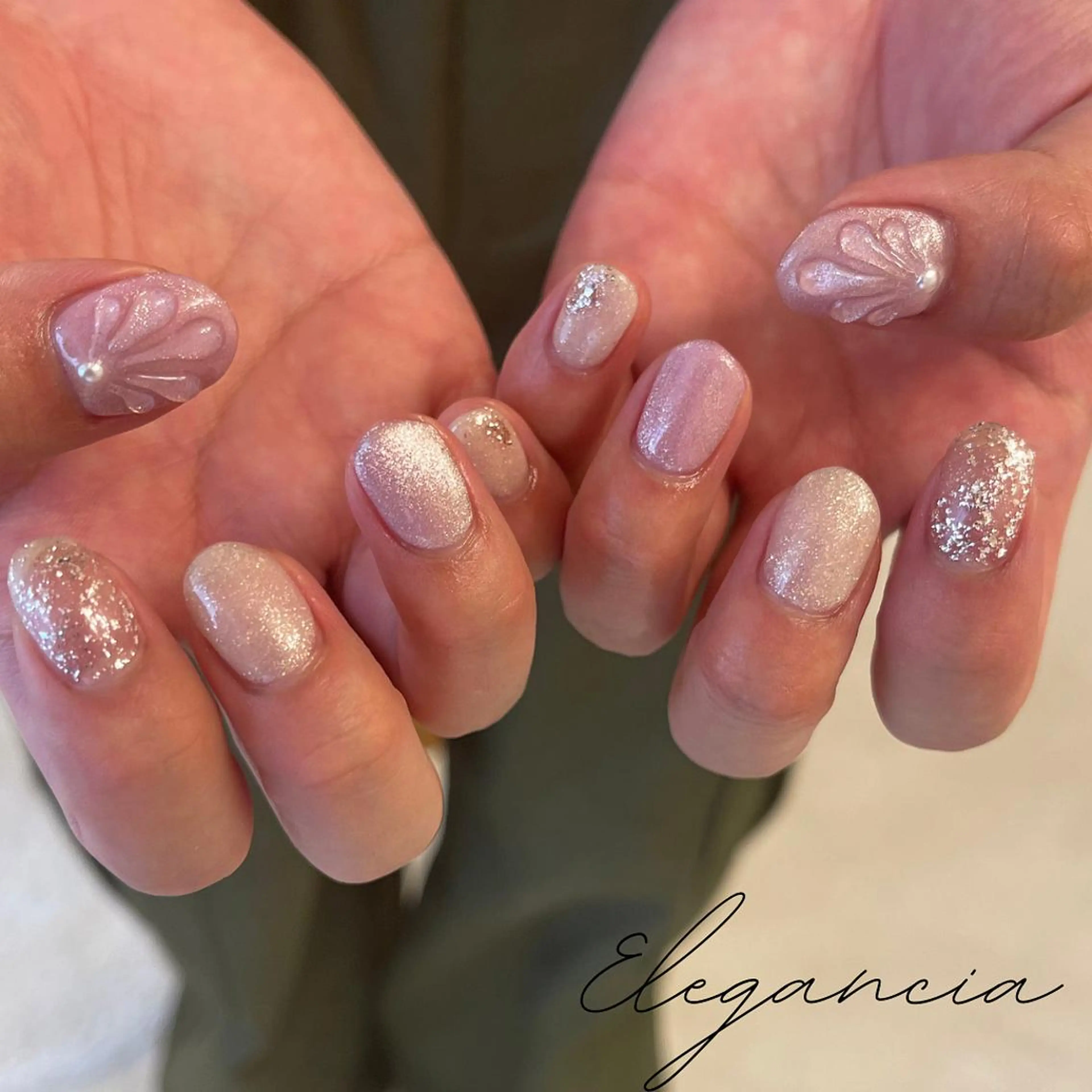 カラー ネイル ハンドネイル Elegancia. Hiromiのネイルデザイン