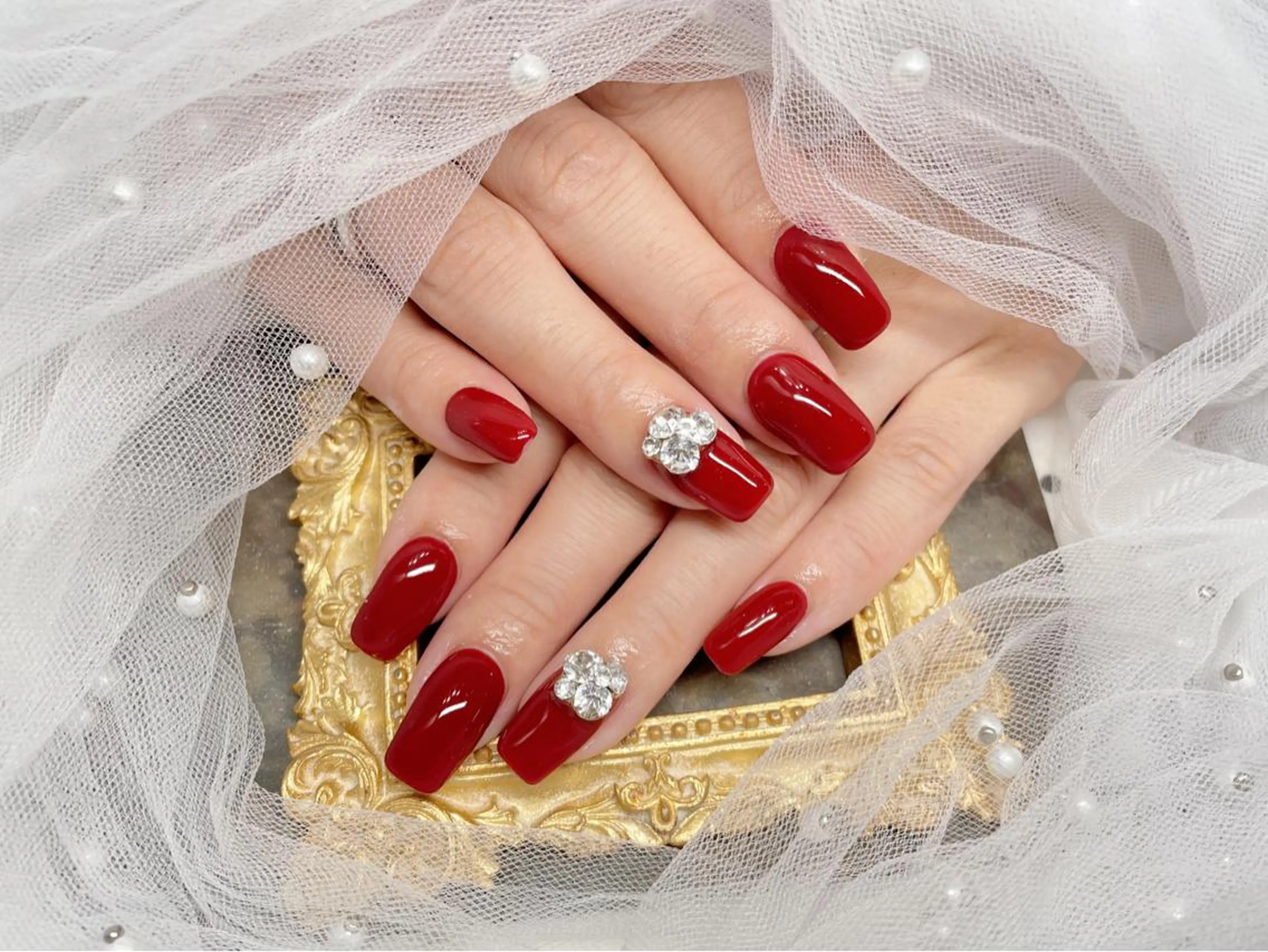 ネイル マジック ミラーのネイルデザイン