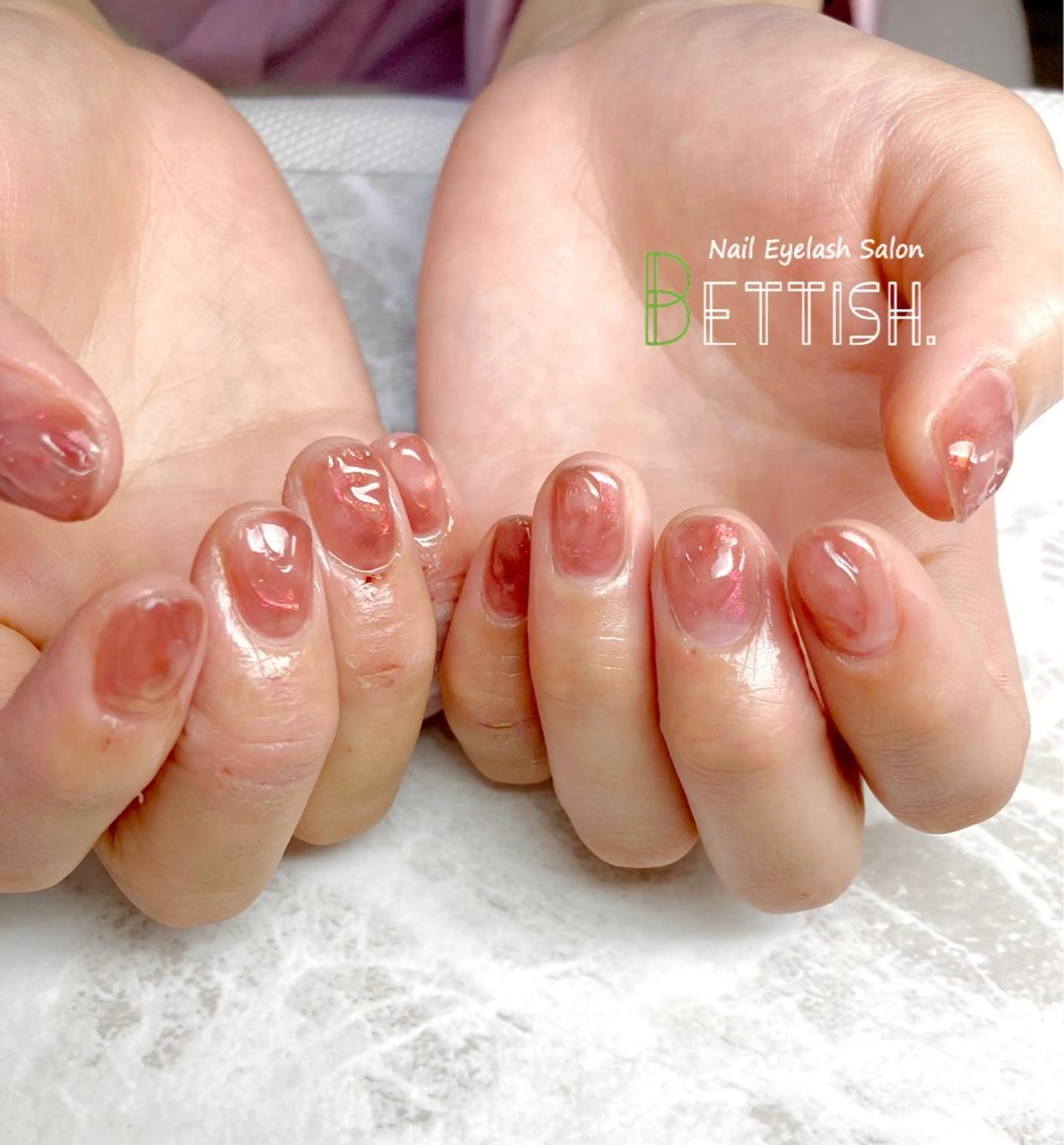 ネイル ぷっくりネイル BETTISH. KUMIKO☺︎︎のネイルデザイン