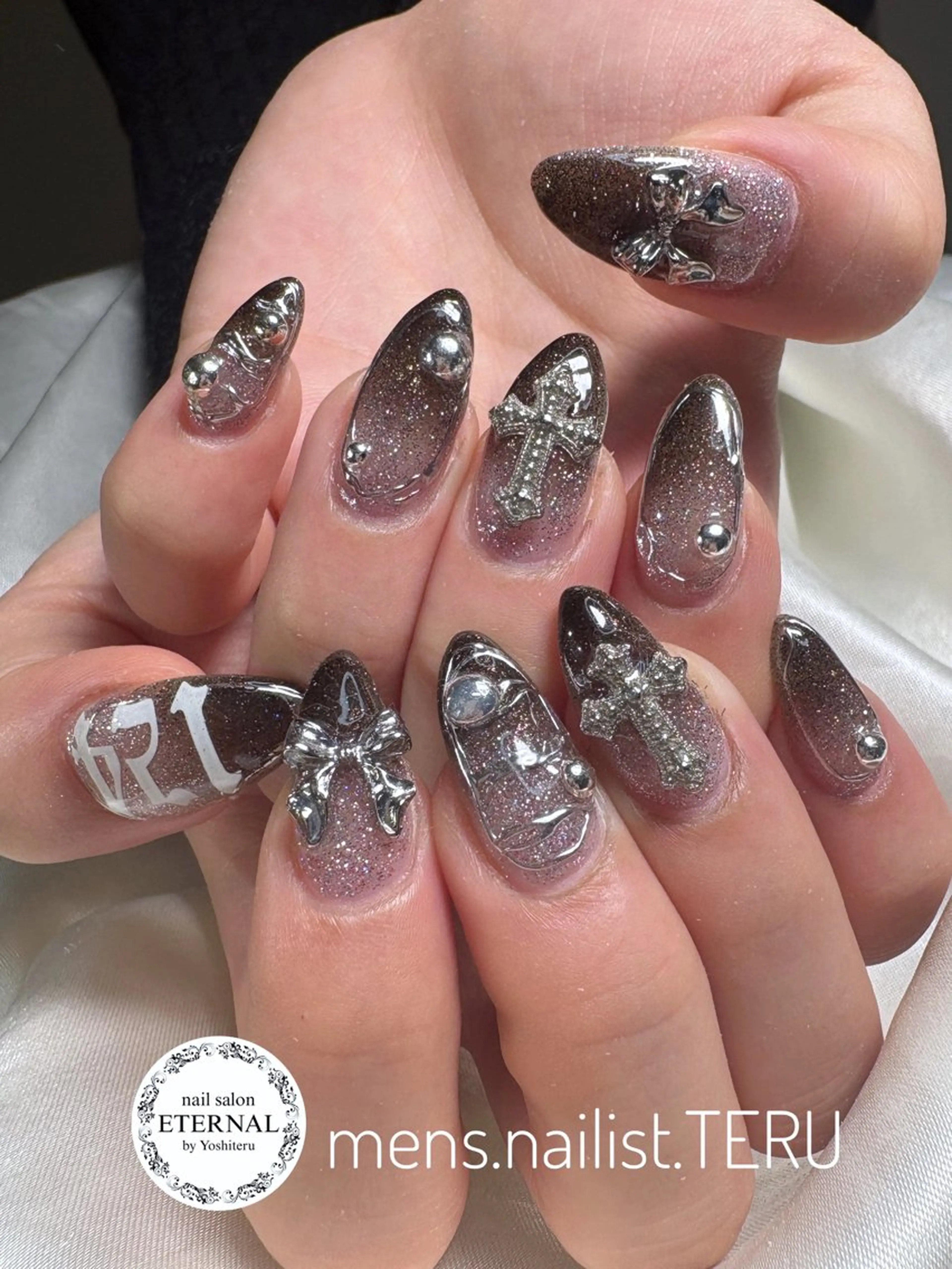 ネイル メンズネイル ハンドネイル nailsalon ETERNALのネイルデザイン