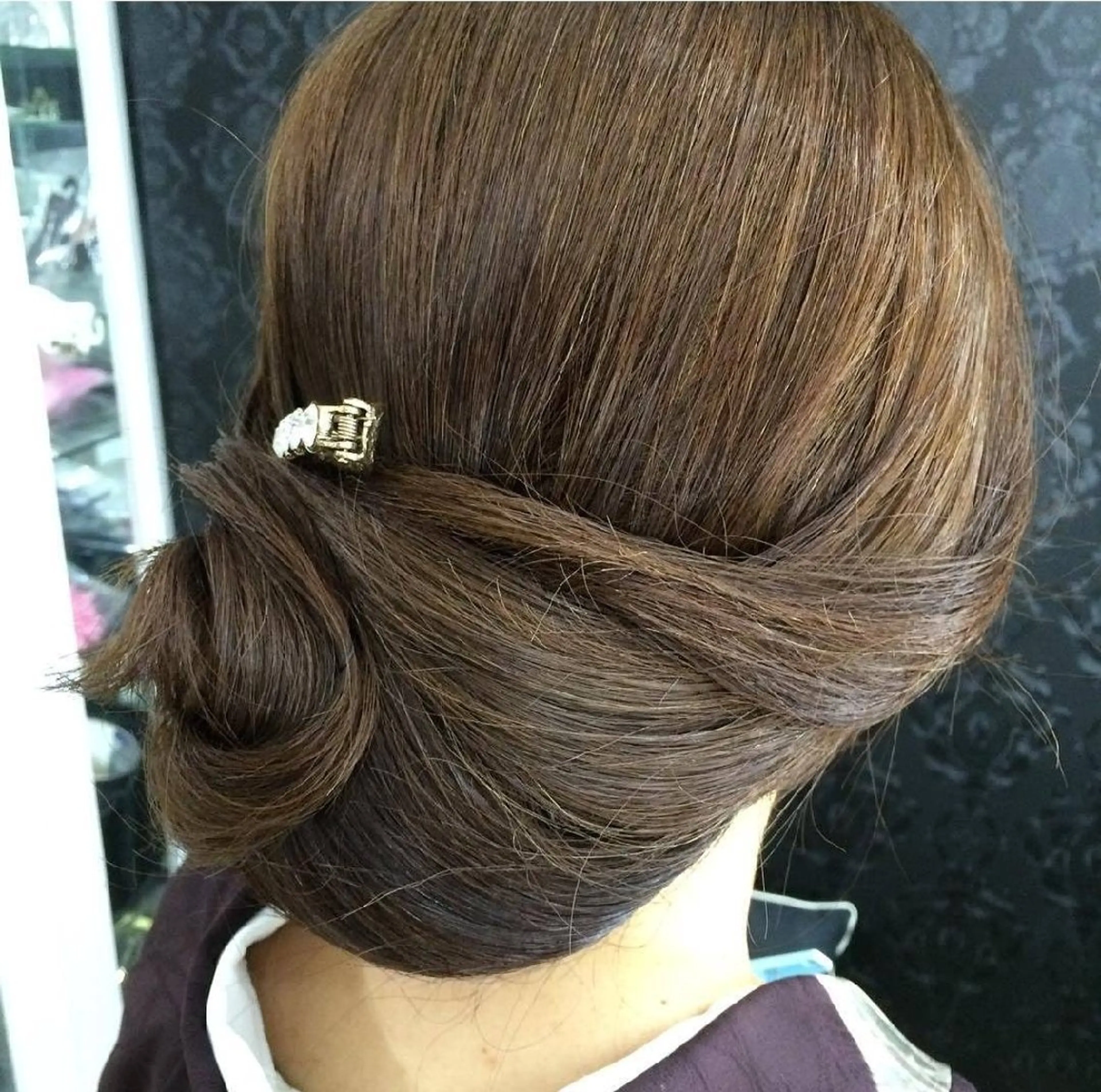 セミロング ヘアメイク/着付け AYAKAのヘアスタイル