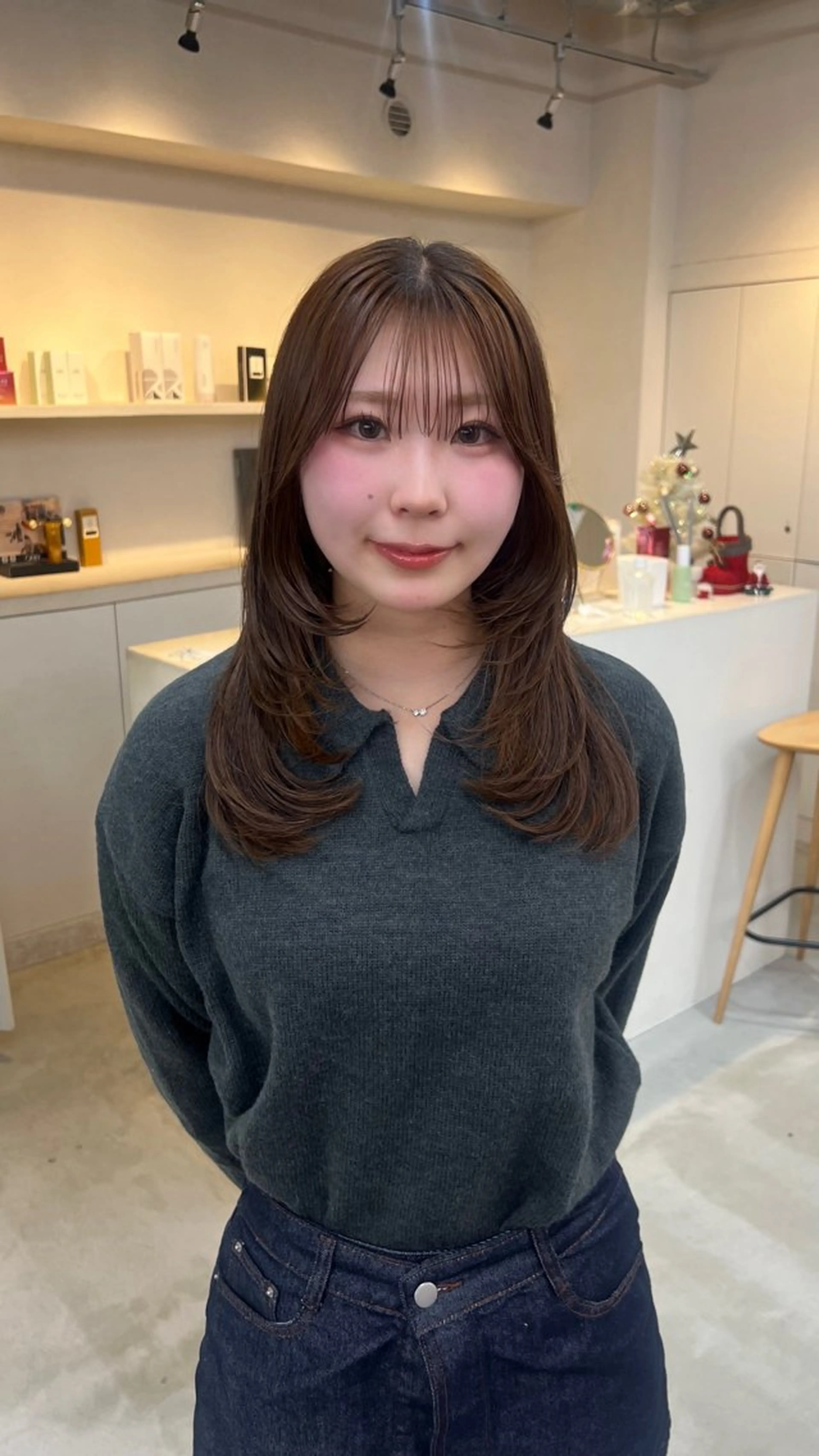 ロング カット トリートメント 表参道/kozue/ 艶髪/髪質改善のヘアスタイル