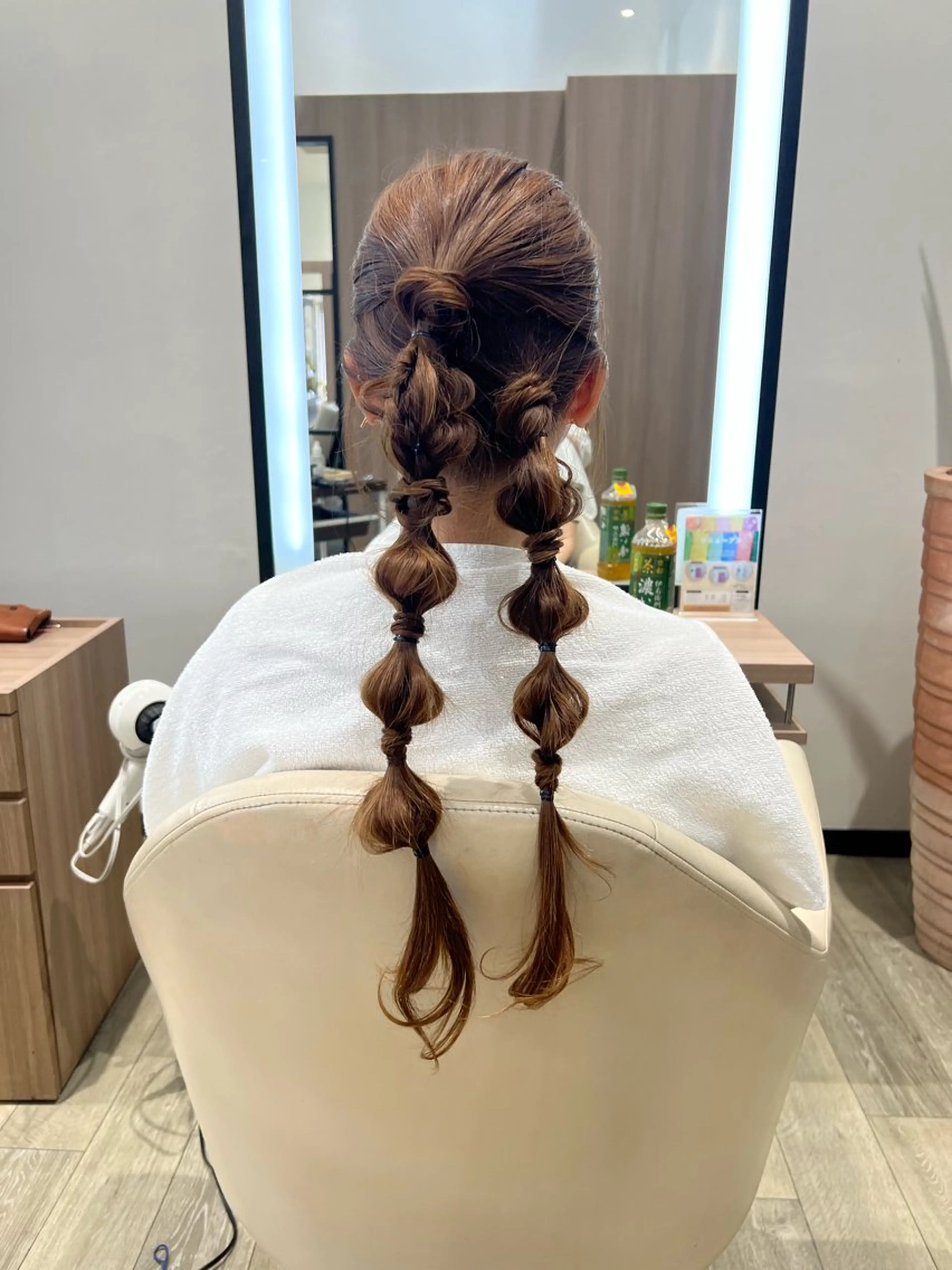 ロング 能登 彩穂のヘアスタイル