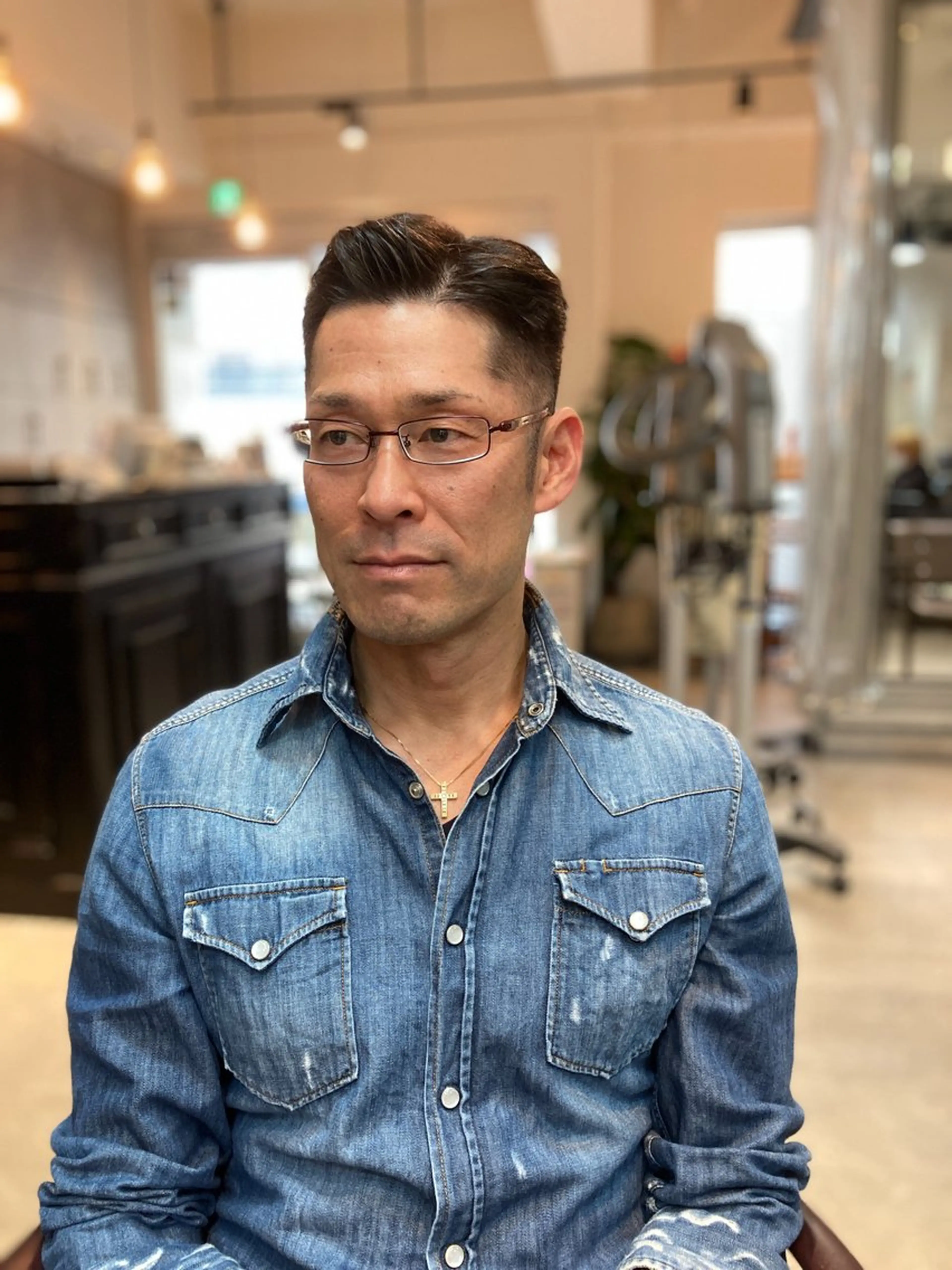 ショート メンズ キッズ フェードカット カット BRAIDS💎愛子 大人ハイライト💎のヘアスタイル