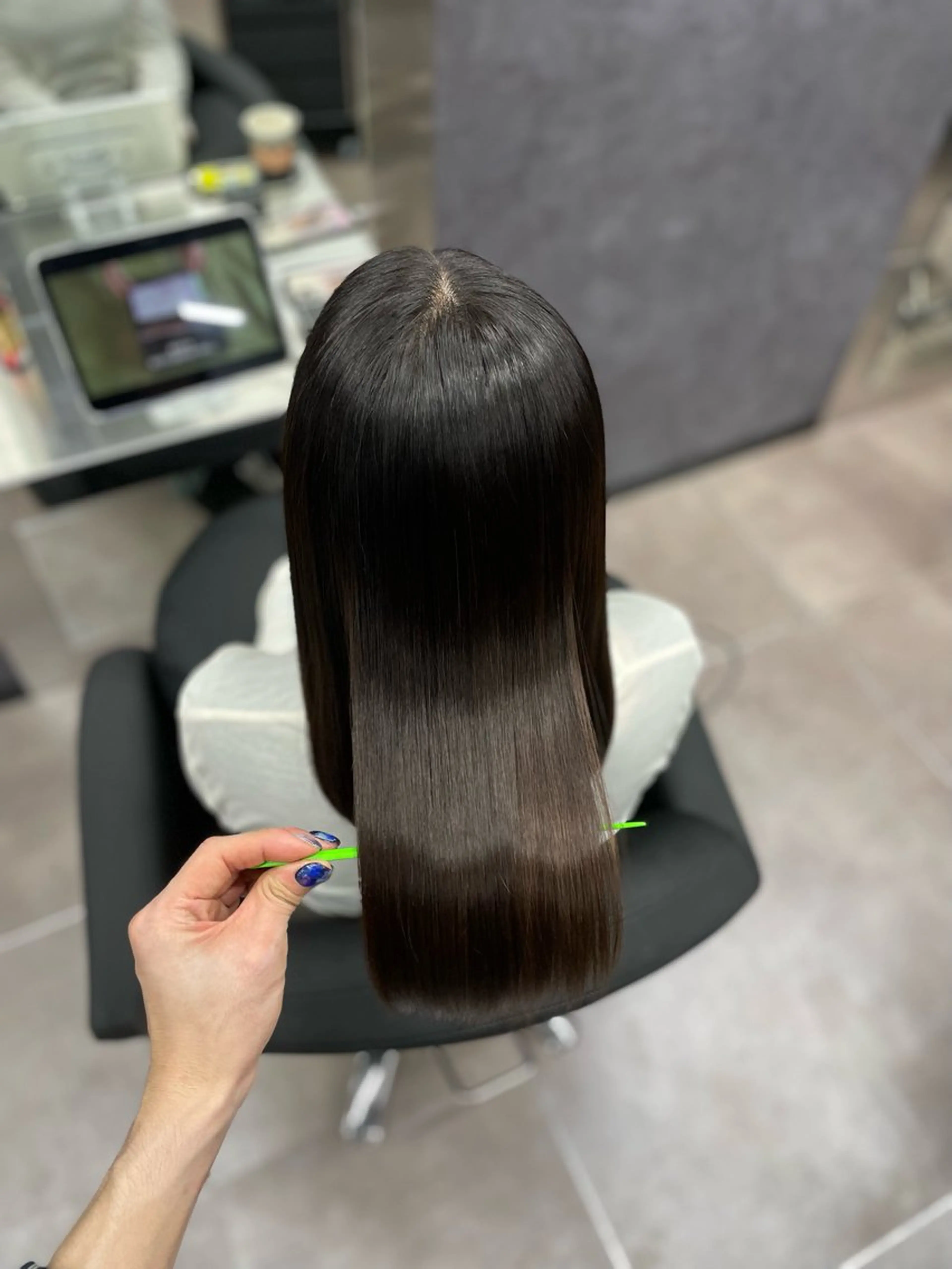 ロング カット ヘアカラー トリートメント CYNTHIADUE 店長｜ IRISUのヘアスタイル