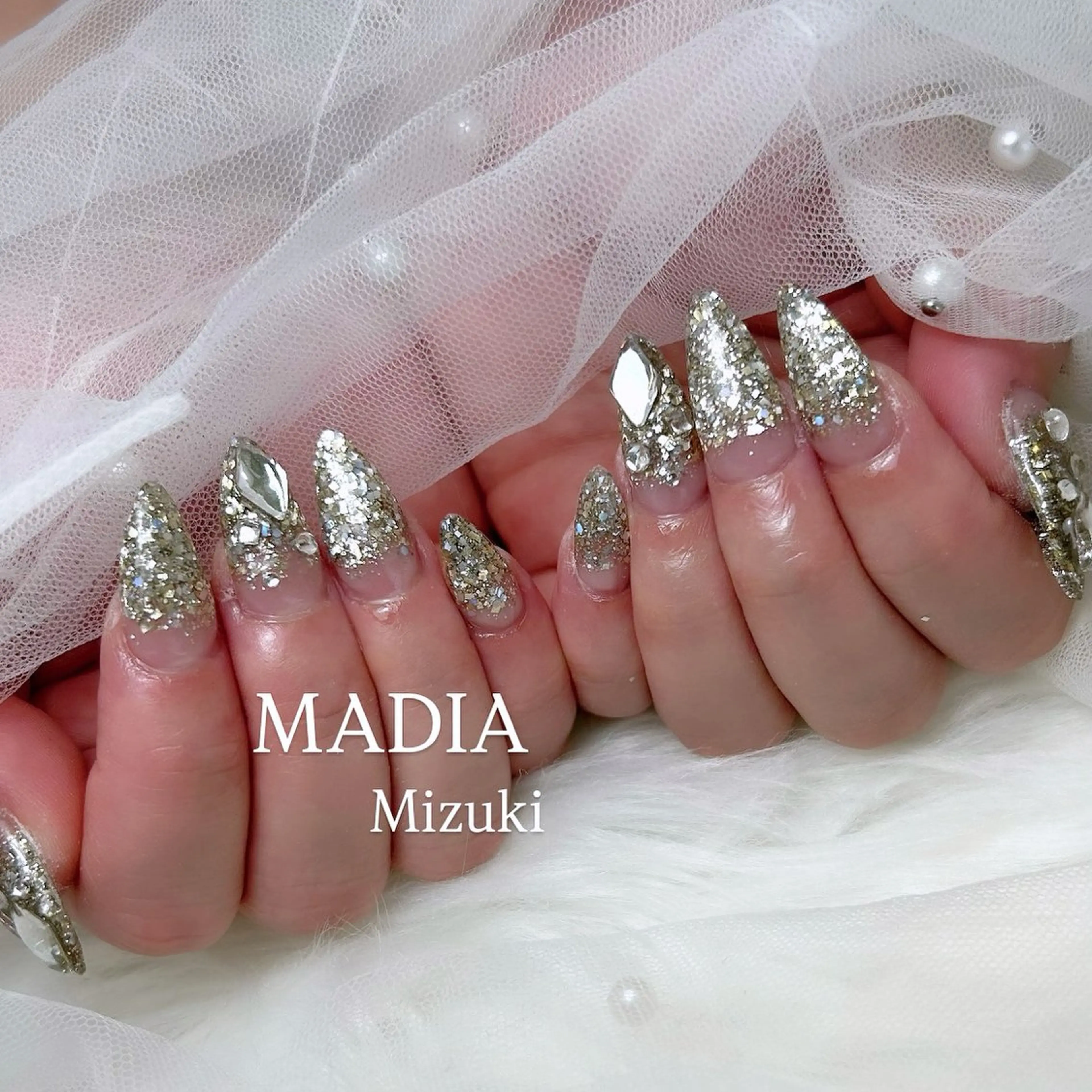 ネイル スカルプネイル Nailsalon MADIA所属・石塚 みずきのネイルデザイン