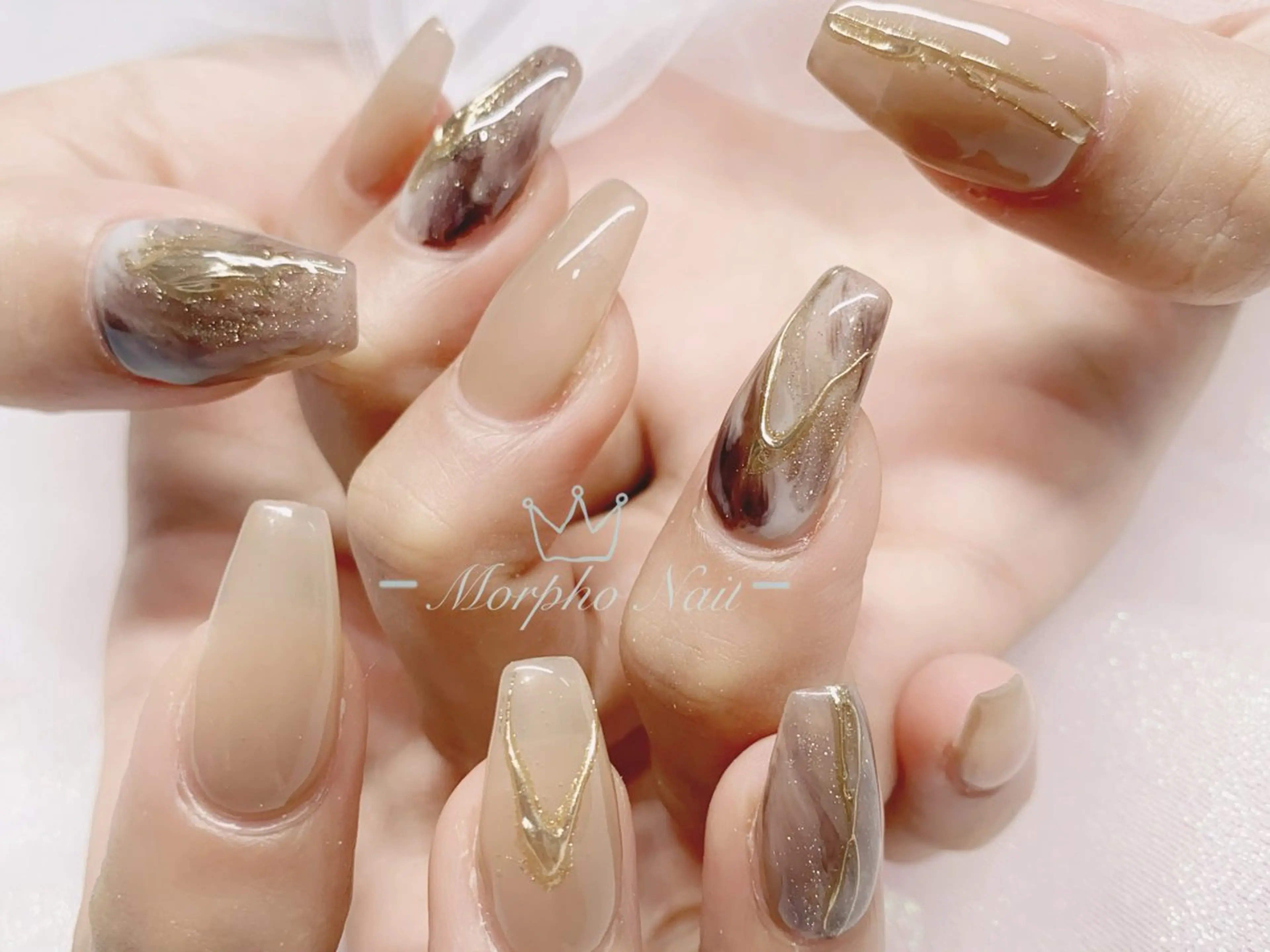 人気♪【自爪】ニュアンスネイル限定メニュー♪ ¥ 12980の写真