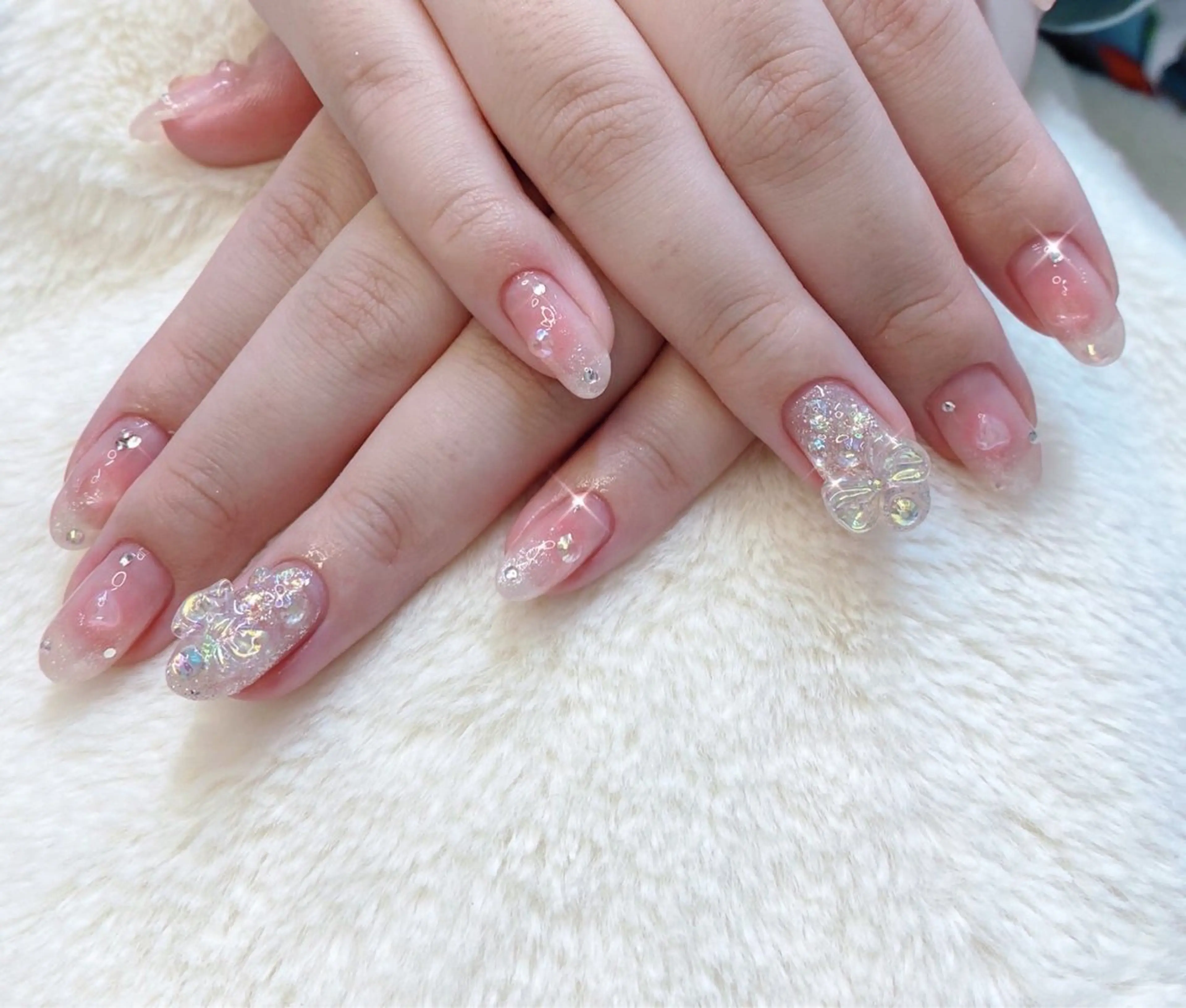 ネイル フットネイル ジェルネイル 氷ネイル・うるうるネイル 韓国ネイル オフィスネイル 大門浜松町 ネイルのネイルデザイン