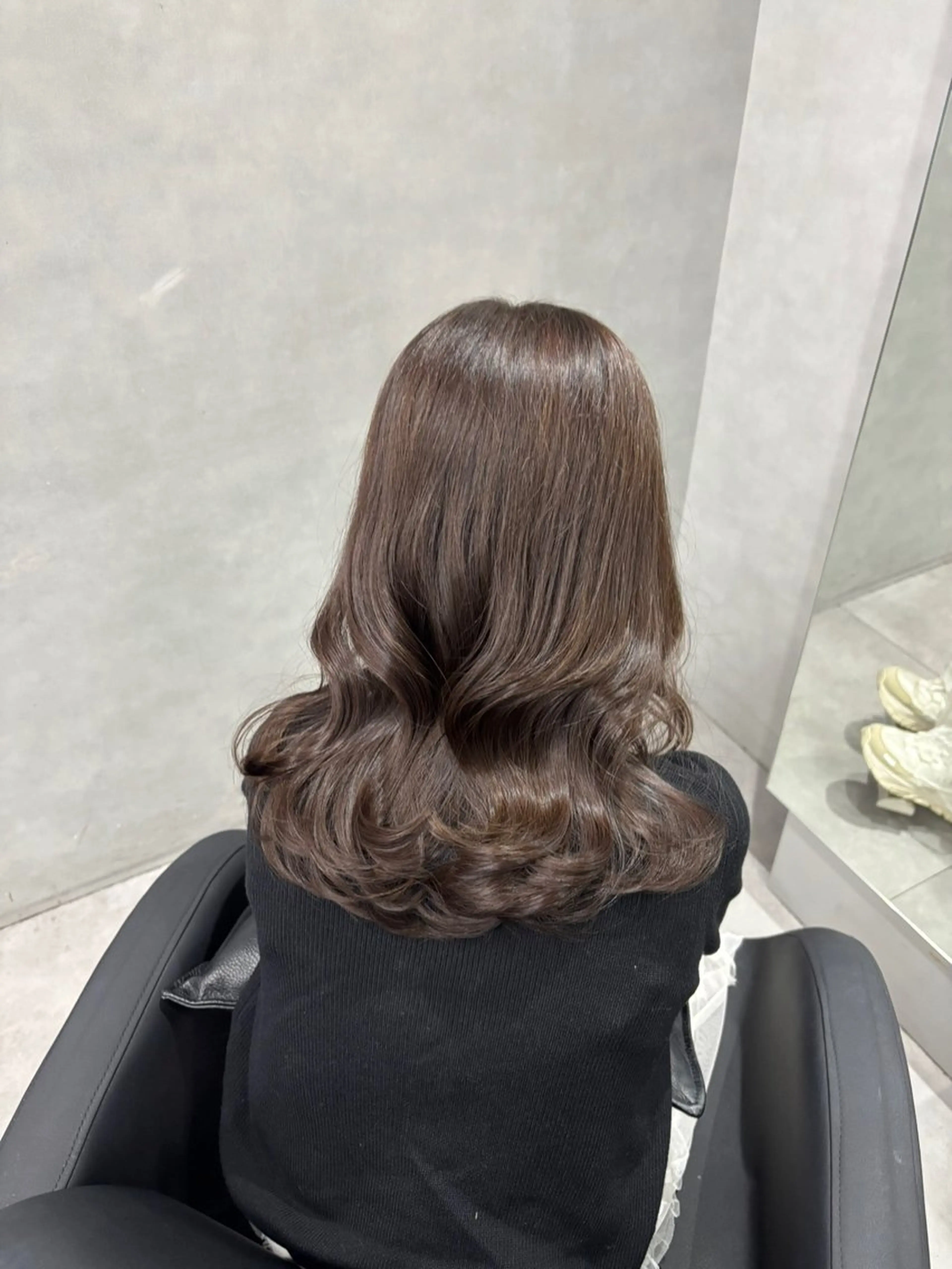 ミディアム カラー カット ヘアカラー 顔周り🌸ジエクト 🌸濱吉優希🌸のヘアスタイル