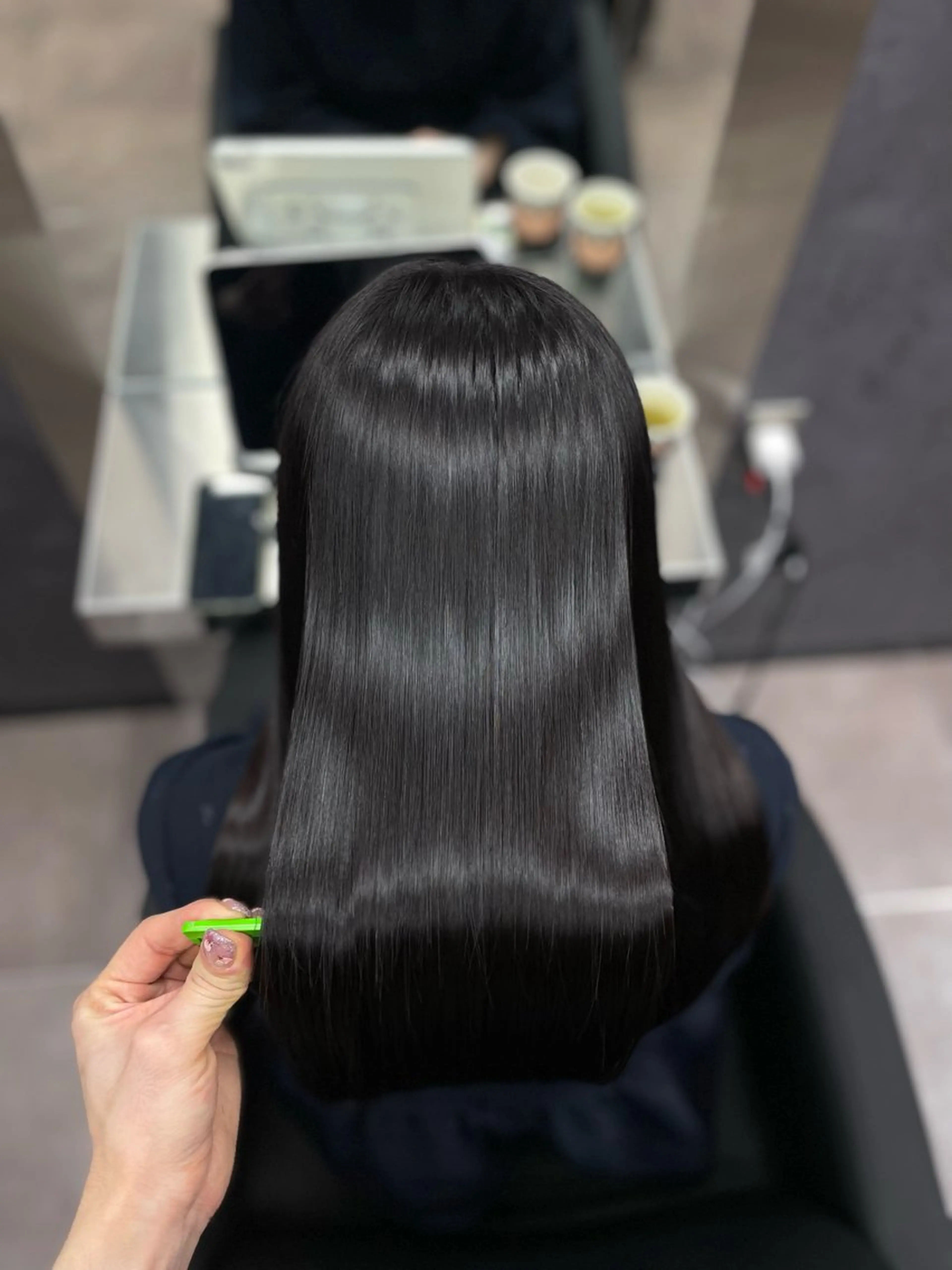 ロング カット ヘアカラー トリートメント CYNTHIADUE 店長｜ IRISUのヘアスタイル