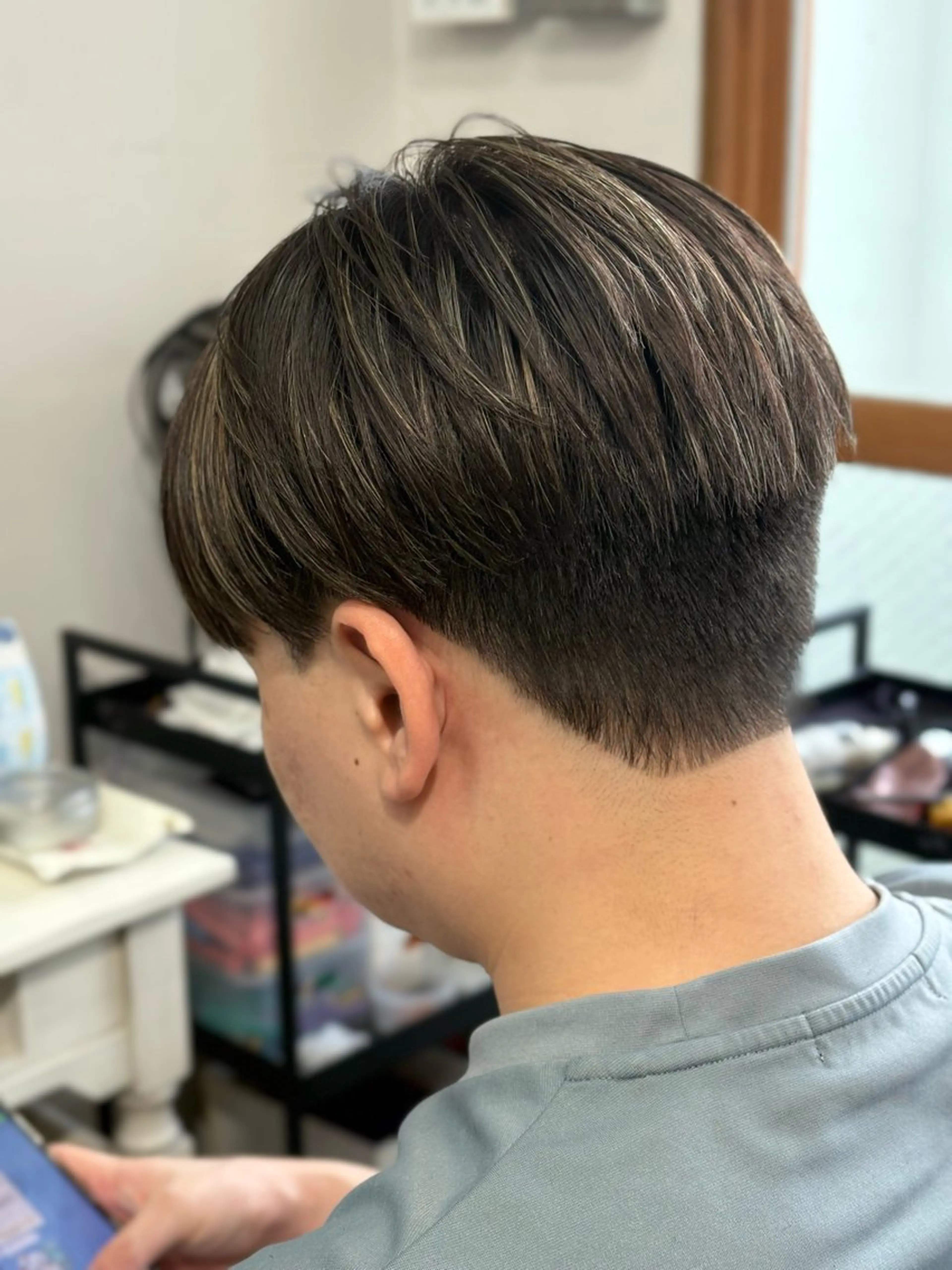 カラー メンズ メンズハイライト ハイライトカラー ヘアカラー Snalyメンズ特化 スエハラのヘアスタイル