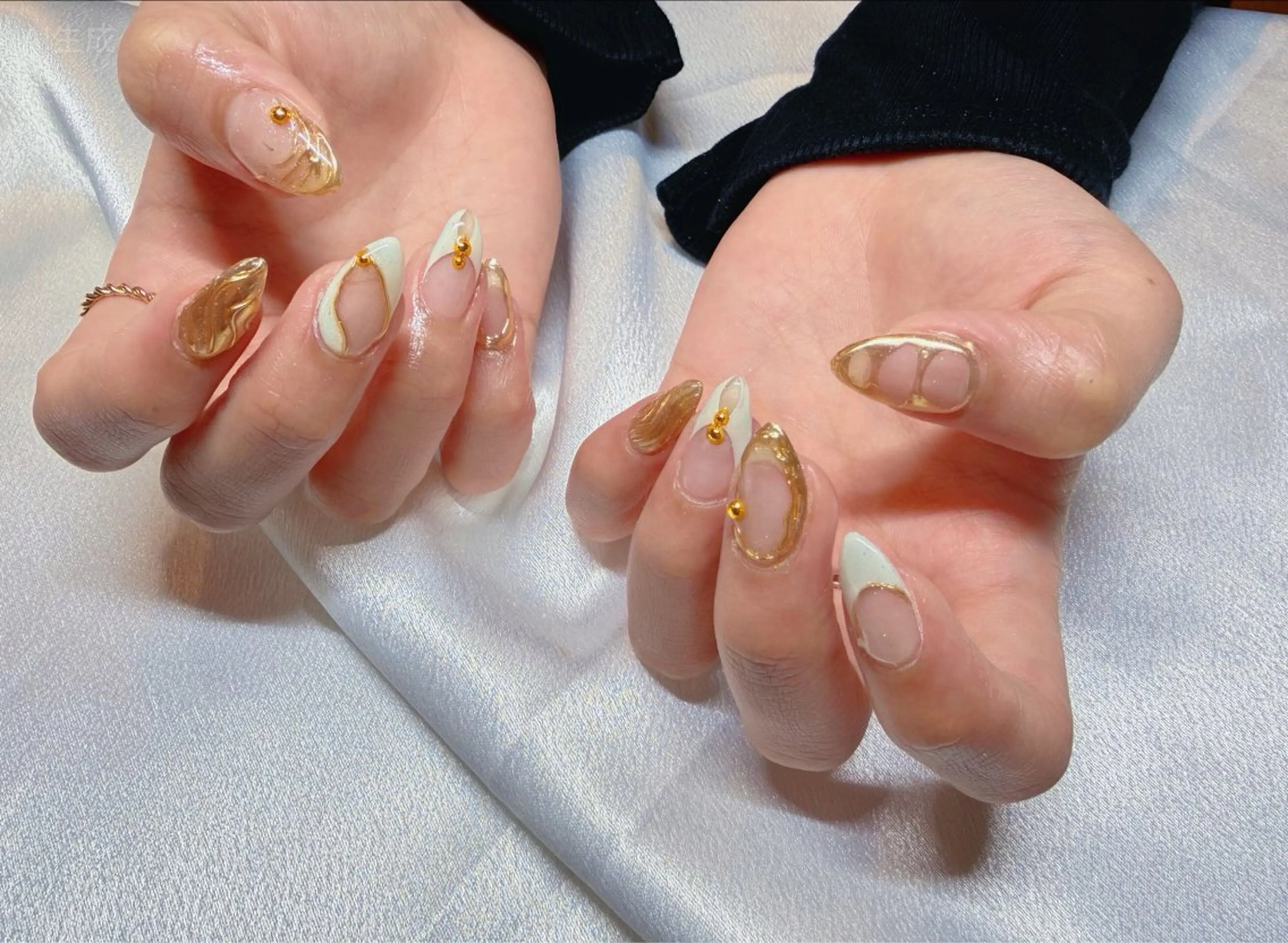 ネイル ニュアンスネイル 大森Maylie Nailのネイルデザイン